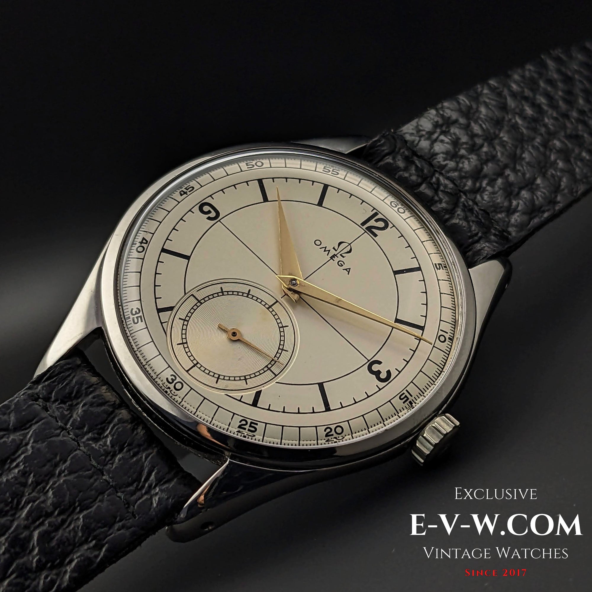 73 Years Old Vintage Omega Sector Oversize Jumbo Ref. 2505 / Cal. 265 (30T2family) / Vintage 1950
