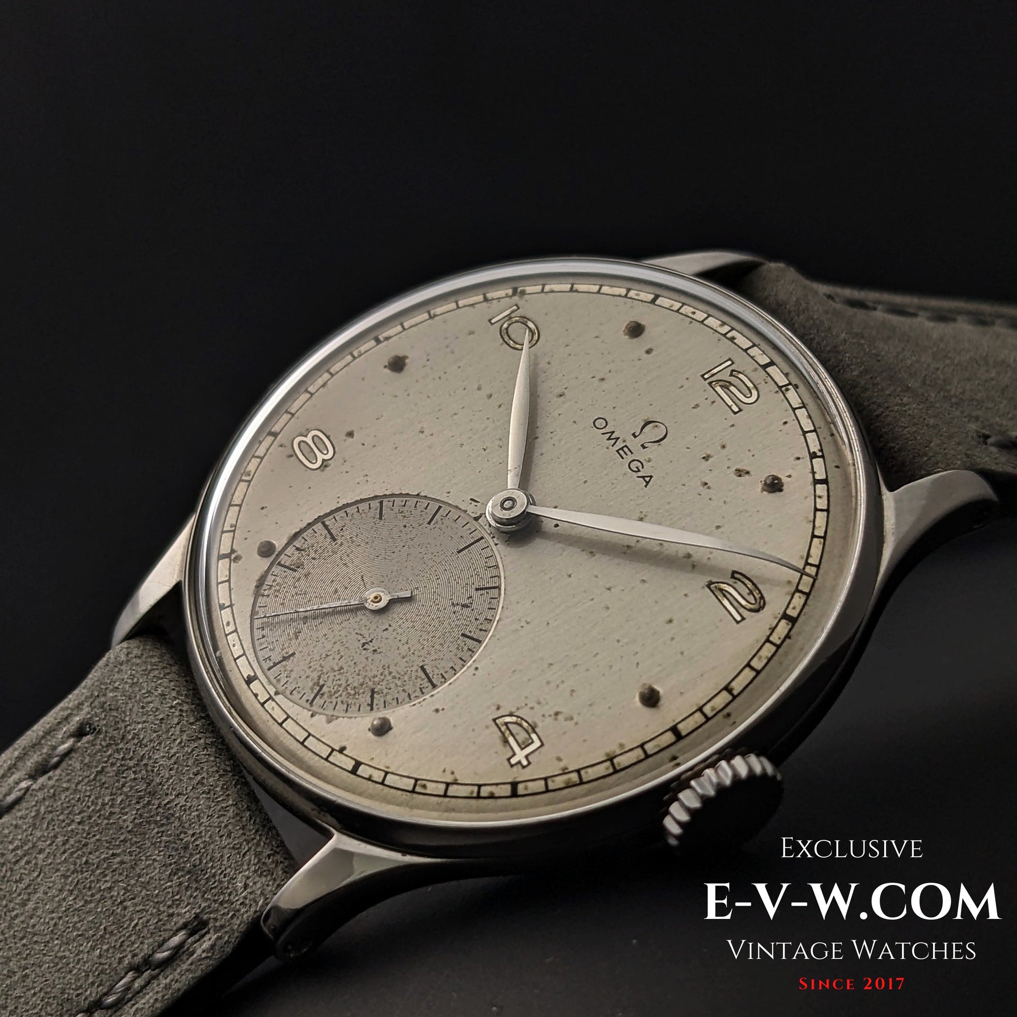 Omega della seconda guerra mondiale di 81 anni | Rif. CK 2317/10 | Cal. 30T2PC | Vintage 1944 | Revisionato