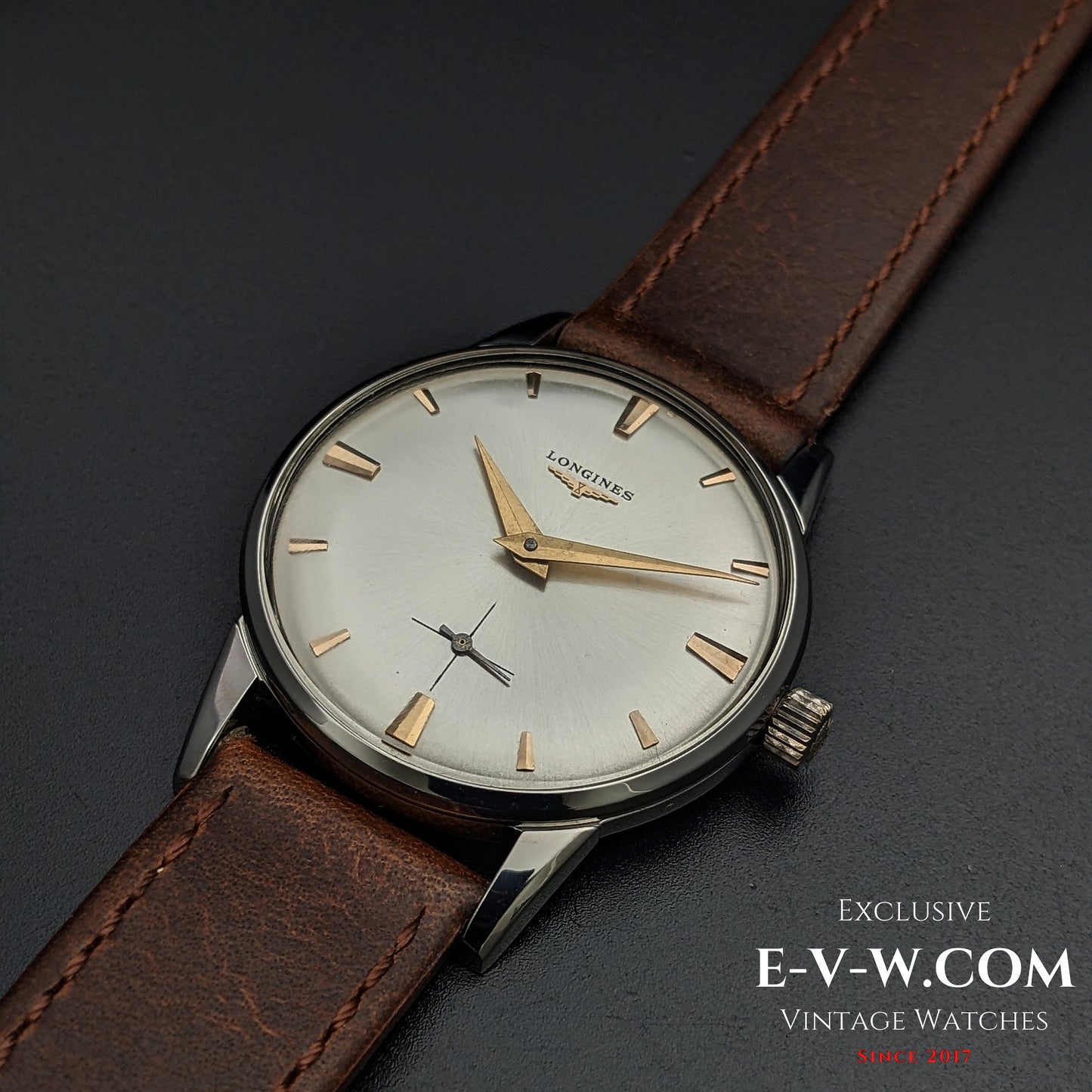 63 Years Old Vintage Longines Classic Calatrava / Ref. 8888 / Cal. 30L / Vintage 1961