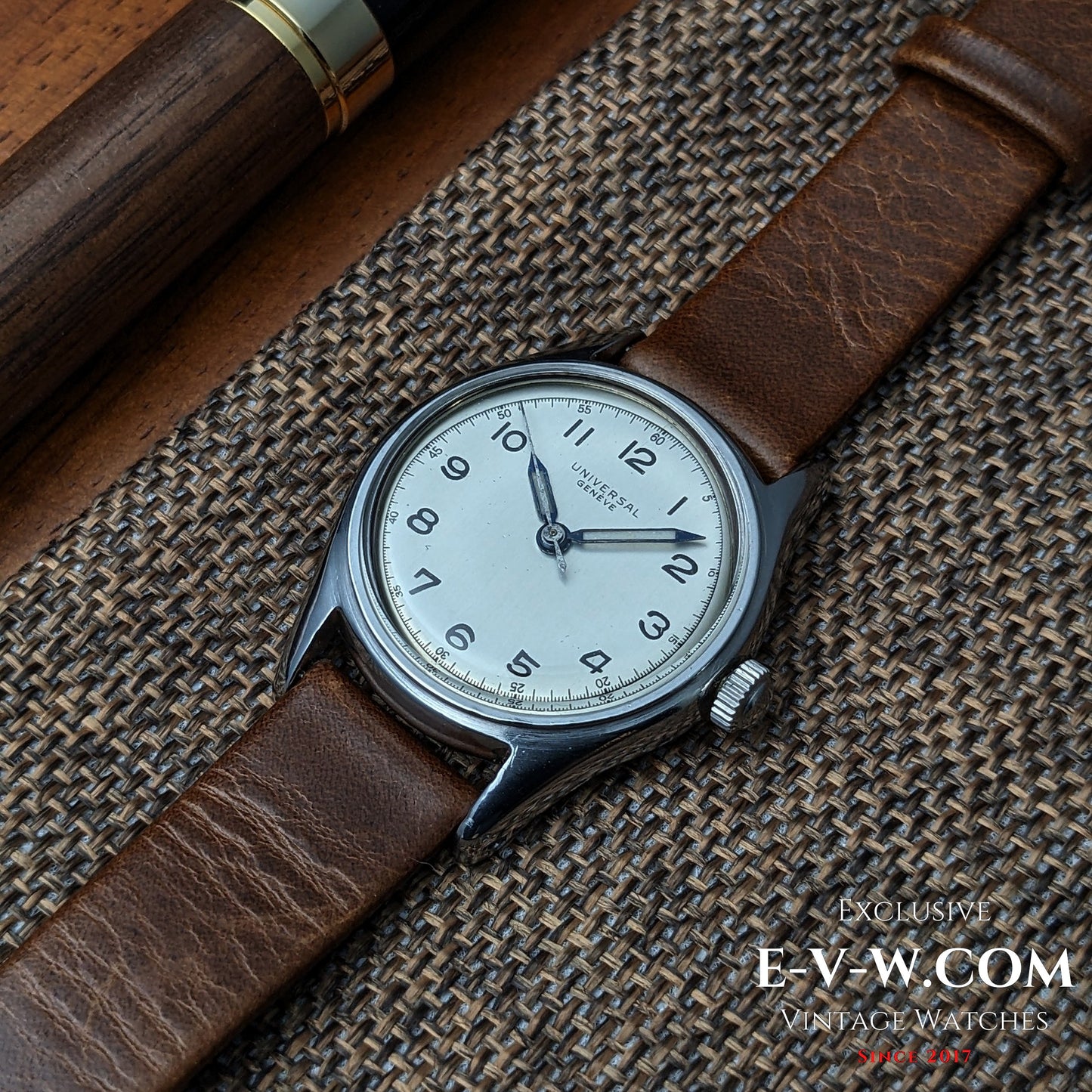 Wartime-style 1940s Universal Genève | Ref. 20508 | Cal. 267 | Vintage 1940s |  Serviced