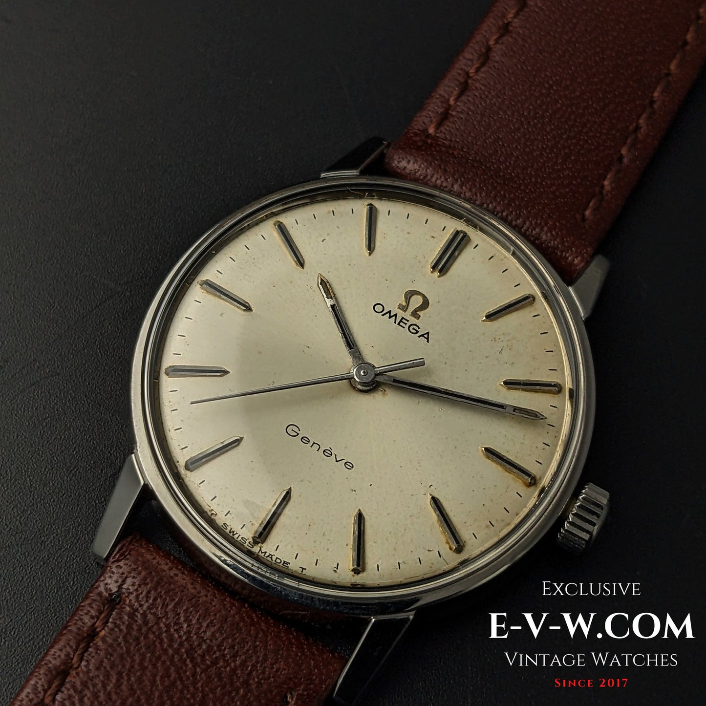 58 Years Old Vintage Omega Geneve Seamaster / ref. 135.011 / Cal. 601 / Vintage 1967