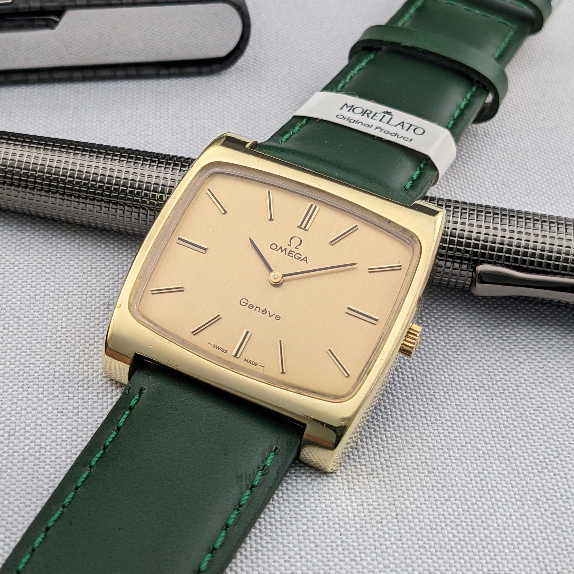 47 Years Old Omega Genève Gold platted / Ref 111.0109 / Vintage 1979 Watch / Cal 620 Movement / Serviced vintage watch