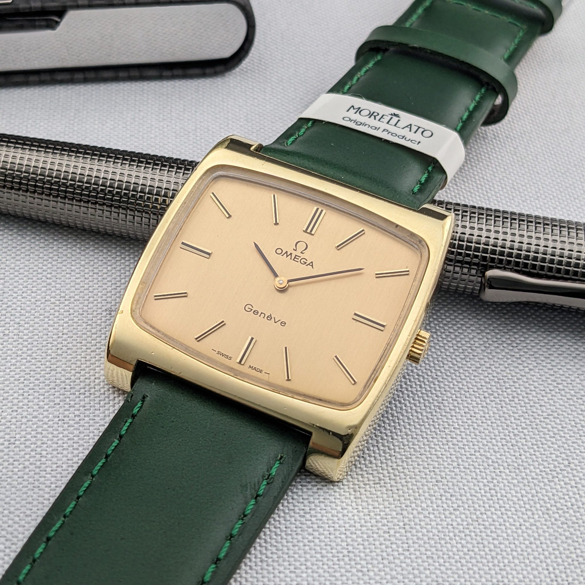 47 Years Old Omega Genève Gold platted / Ref 111.0109 / Vintage 1979 Watch / Cal 620 Movement / Serviced vintage watch
