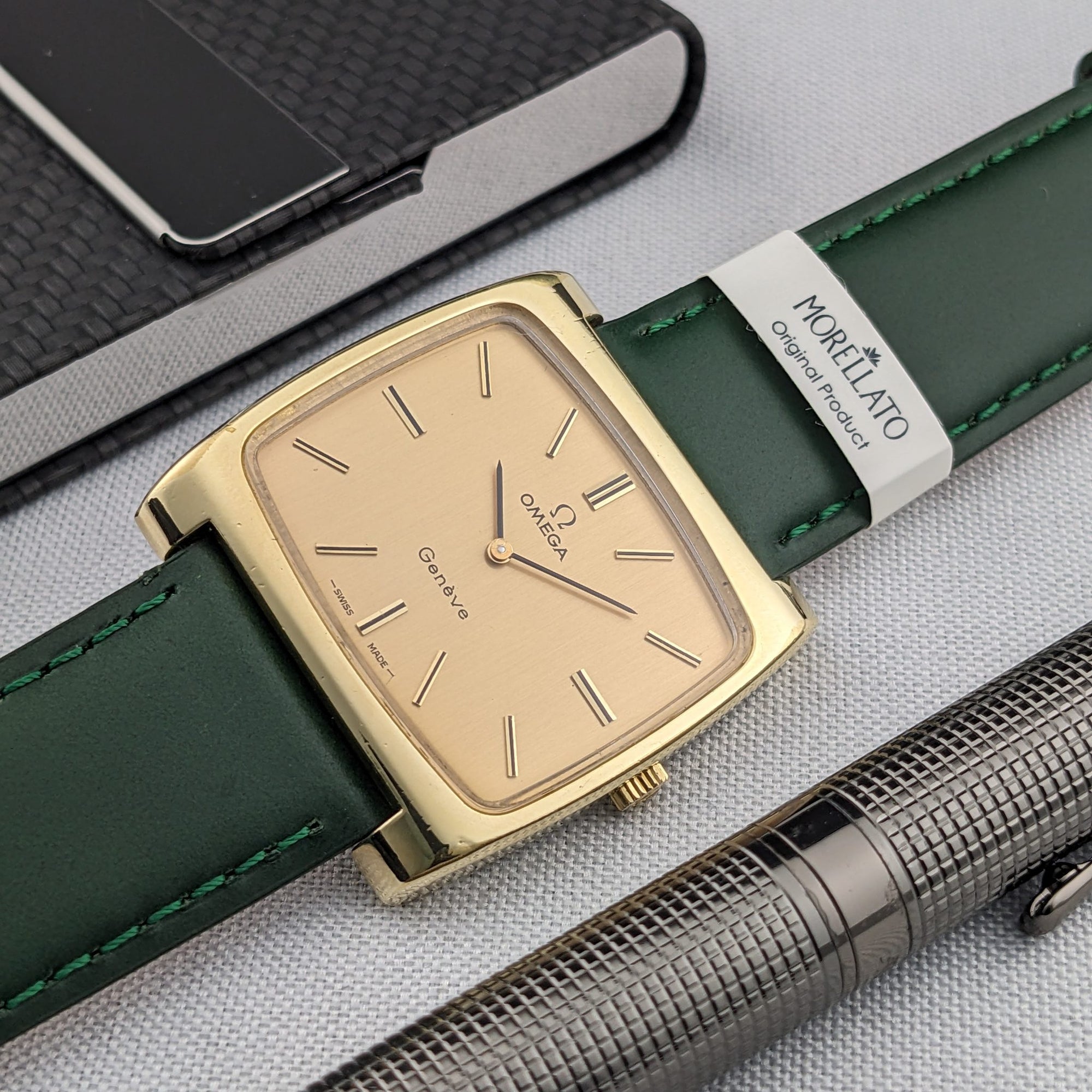 47 Years Old Omega Genève Gold platted / Ref 111.0109 / Vintage 1979 Watch / Cal 620 Movement / Serviced vintage watch
