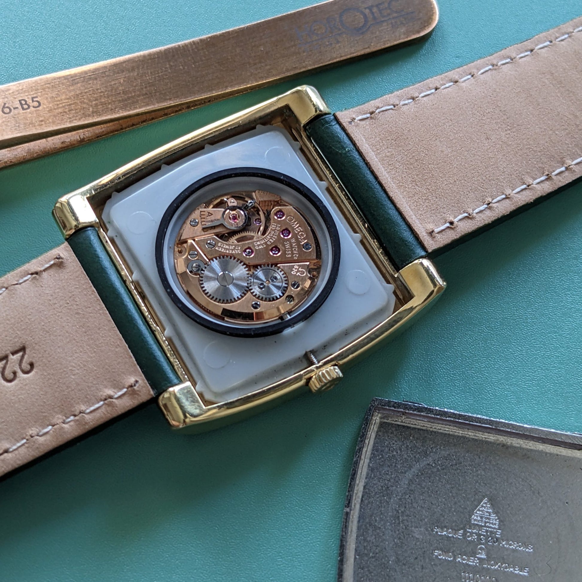 47 Years Old Omega Genève Gold platted / Ref 111.0109 / Vintage 1979 Watch / Cal 620 Movement / Serviced vintage watch