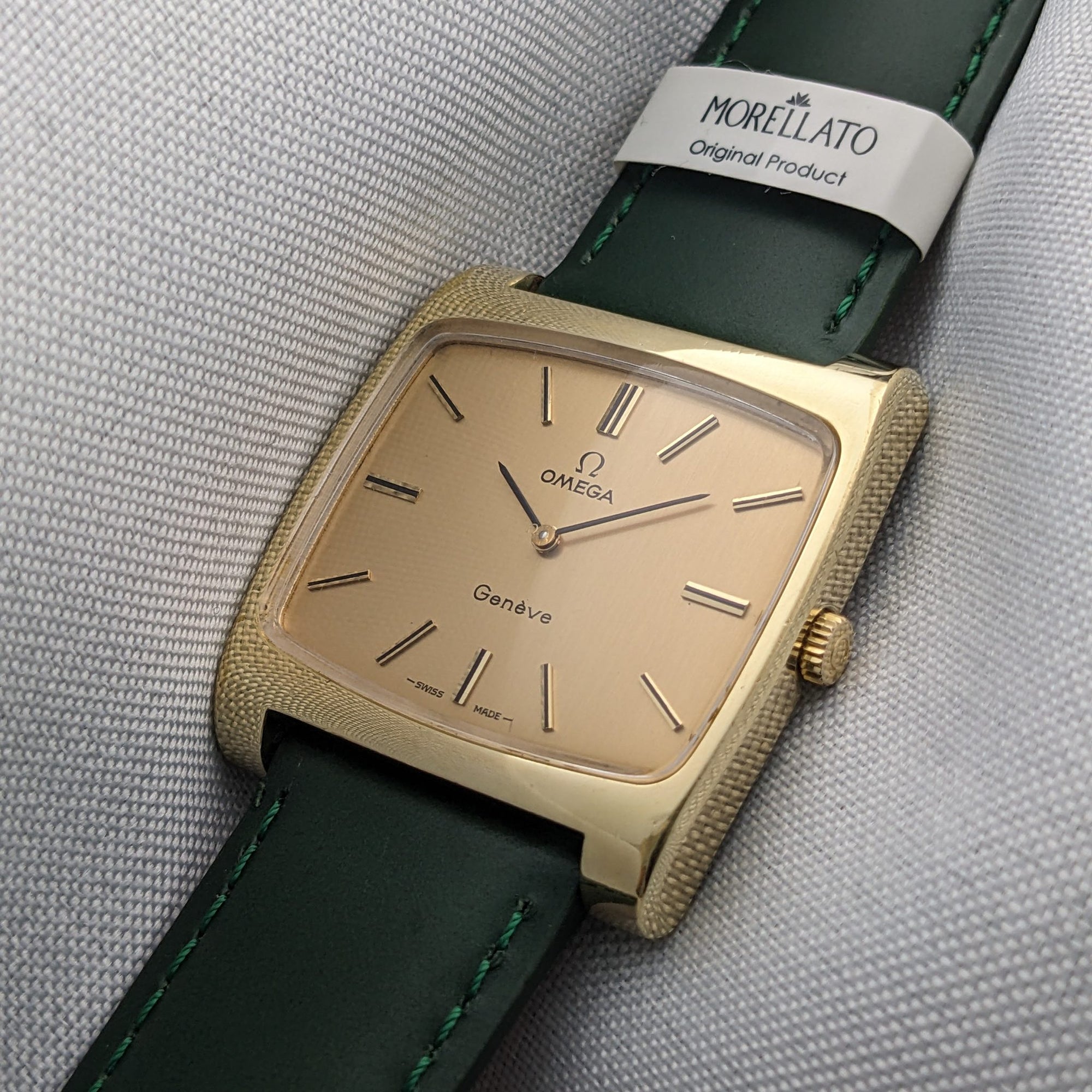 47 Years Old Omega Genève Gold platted / Ref 111.0109 / Vintage 1979 Watch / Cal 620 Movement / Serviced vintage watch