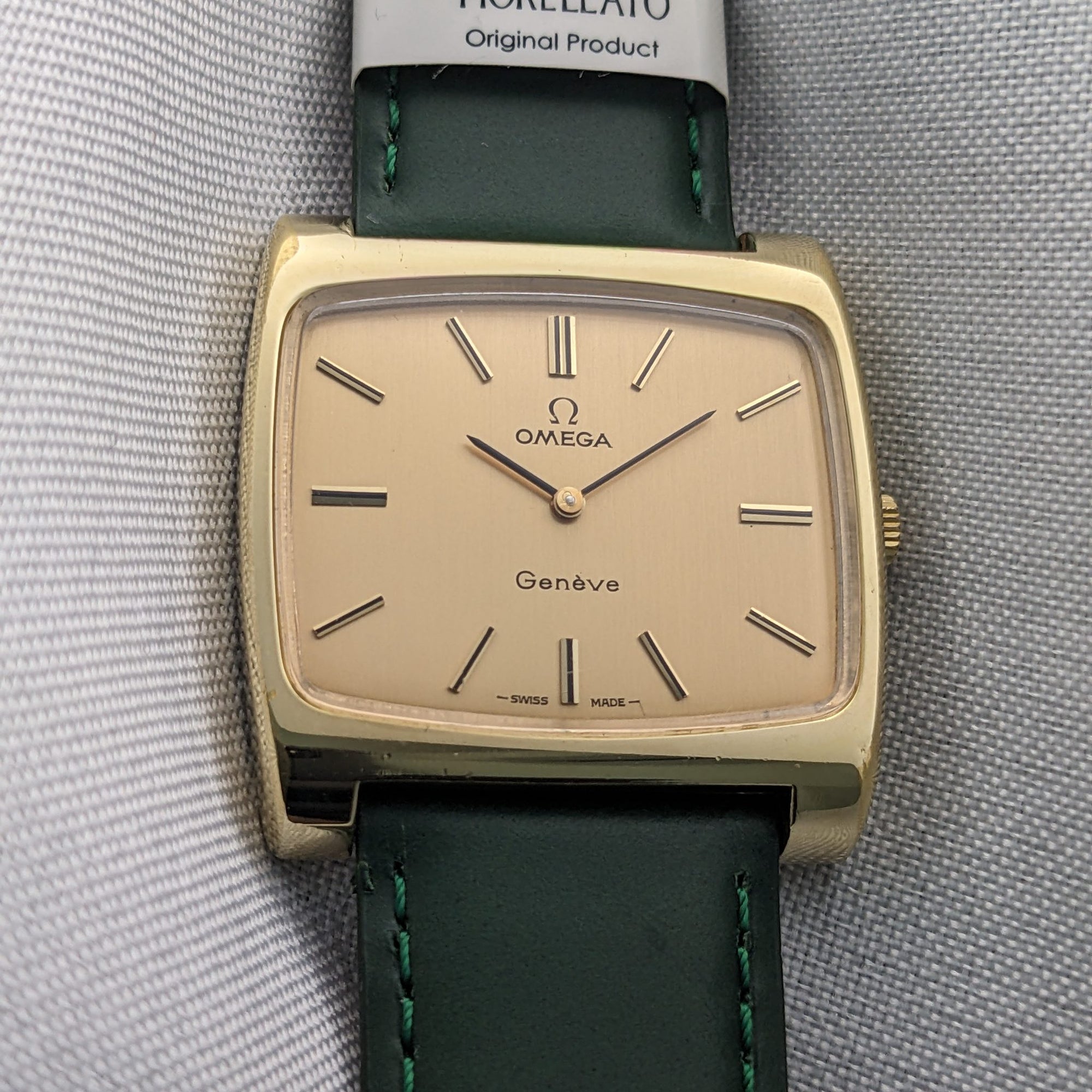 47 Years Old Omega Genève Gold platted / Ref 111.0109 / Vintage 1979 Watch / Cal 620 Movement / Serviced vintage watch