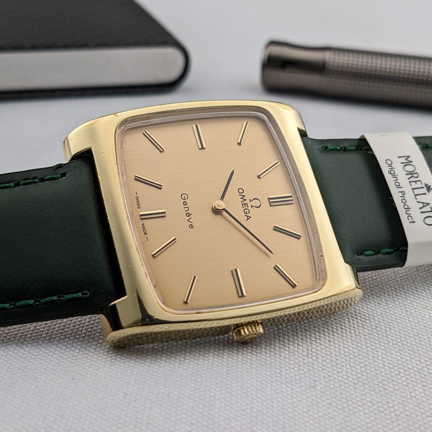 47 Years Old Omega Genève Gold platted / Ref 111.0109 / Vintage 1979 Watch / Cal 620 Movement / Serviced vintage watch