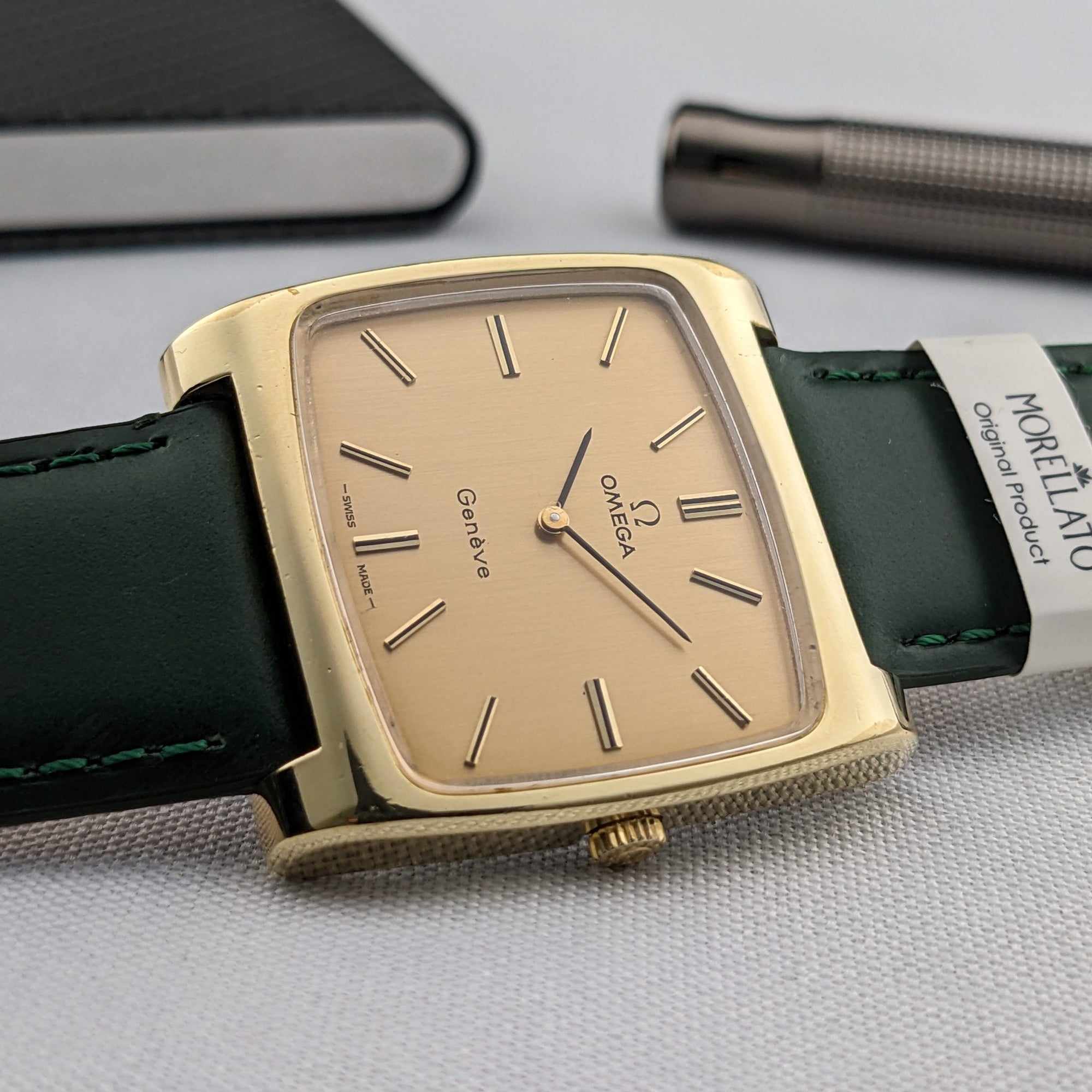 47 Years Old Omega Genève Gold platted / Ref 111.0109 / Vintage 1979 Watch / Cal 620 Movement / Serviced vintage watch