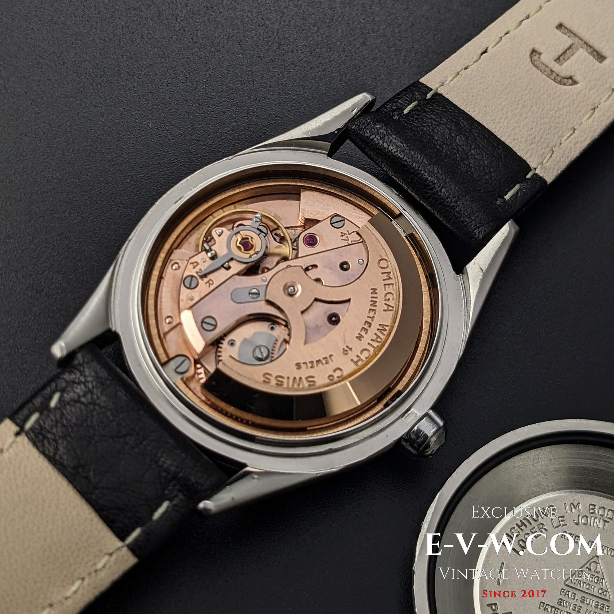 70 Years Old Vintage Omega AUTOMATIC / Ref. 2802-1SC / Cal. 471 / Vintage 1954