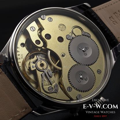 106 Years Old Antique IWC Schaffhausen Pocket Watch Movement / Cal. 52 / Antique 1918