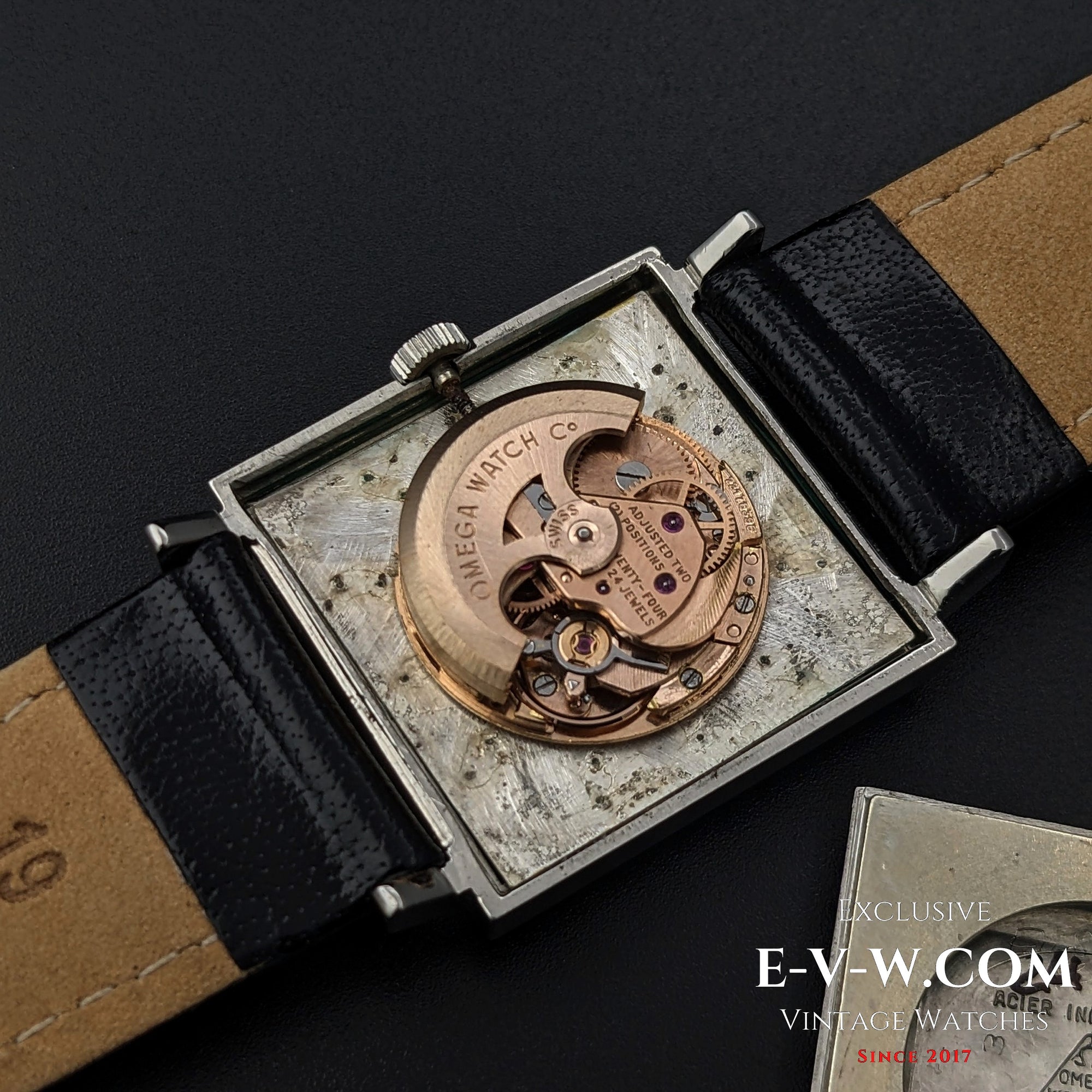 59 Jahre alte Vintage Omega De Ville / Square / Ref. 161014 / Kal. 671 / Jahrgang 1965