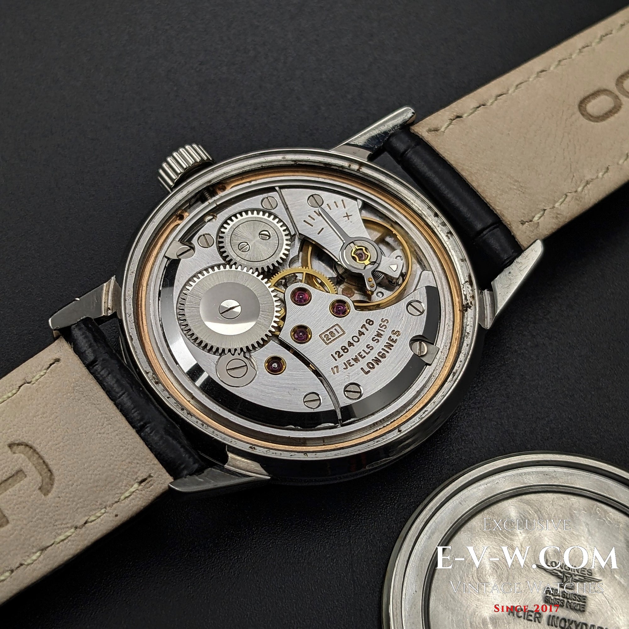 59 Years Old Vintage Longines Sector Dial / Oversize Jumbo 38mm / Ref. 7234 /Cal. 281 / Vintage 1965