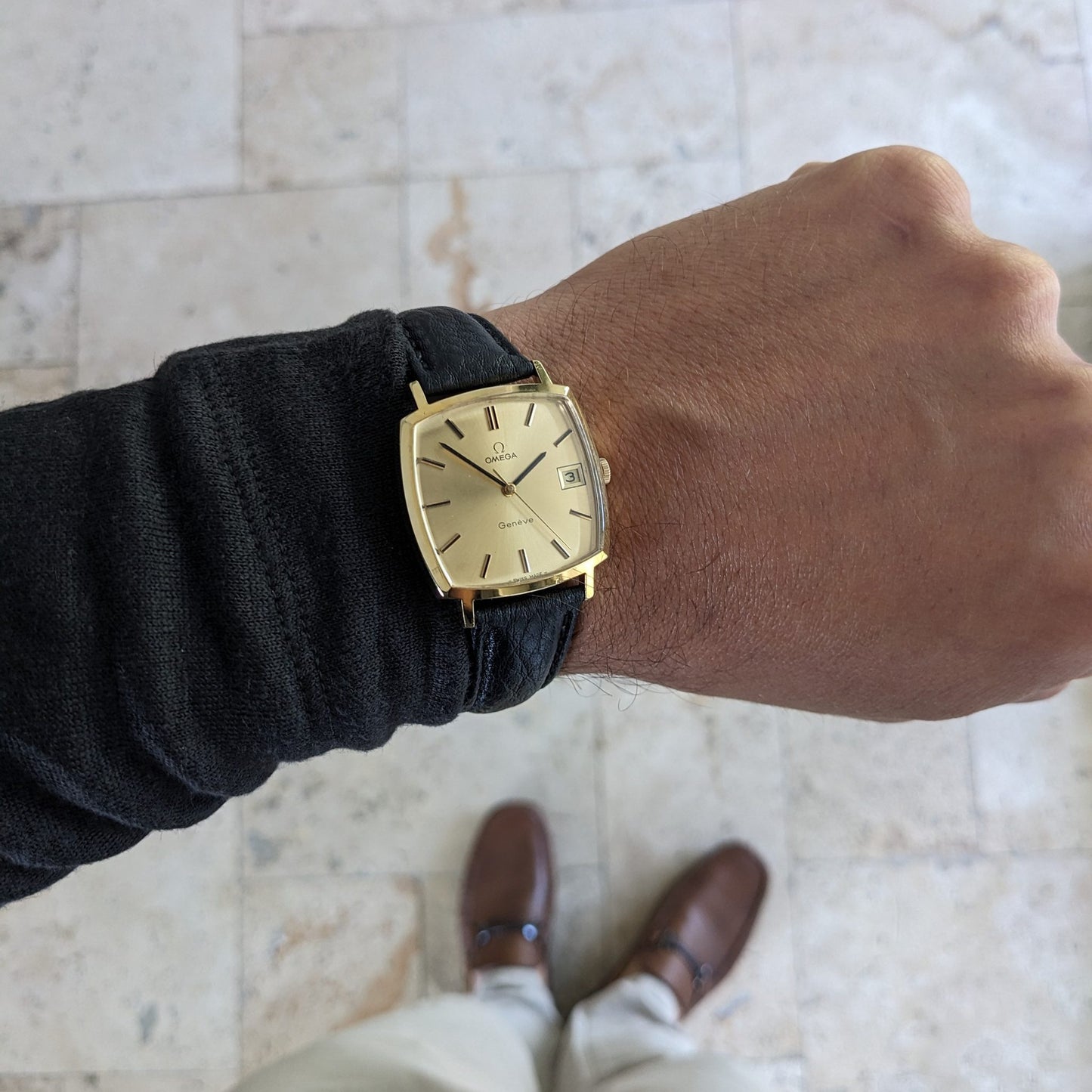52 Years Old / Omega Genève / Ref 132.0052 / Vintage 1974 Watch / Cal 1030 Movement / Serviced vintage watch