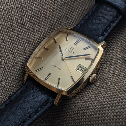 52 Years Old / Omega Genève / Ref 132.0052 / Vintage 1974 Watch / Cal 1030 Movement / Serviced vintage watch