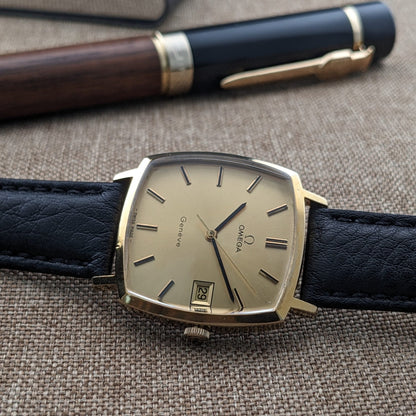 52 Years Old / Omega Genève / Ref 132.0052 / Vintage 1974 Watch / Cal 1030 Movement / Serviced vintage watch