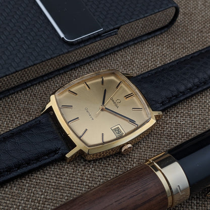 52 Years Old / Omega Genève / Ref 132.0052 / Vintage 1974 Watch / Cal 1030 Movement / Serviced vintage watch