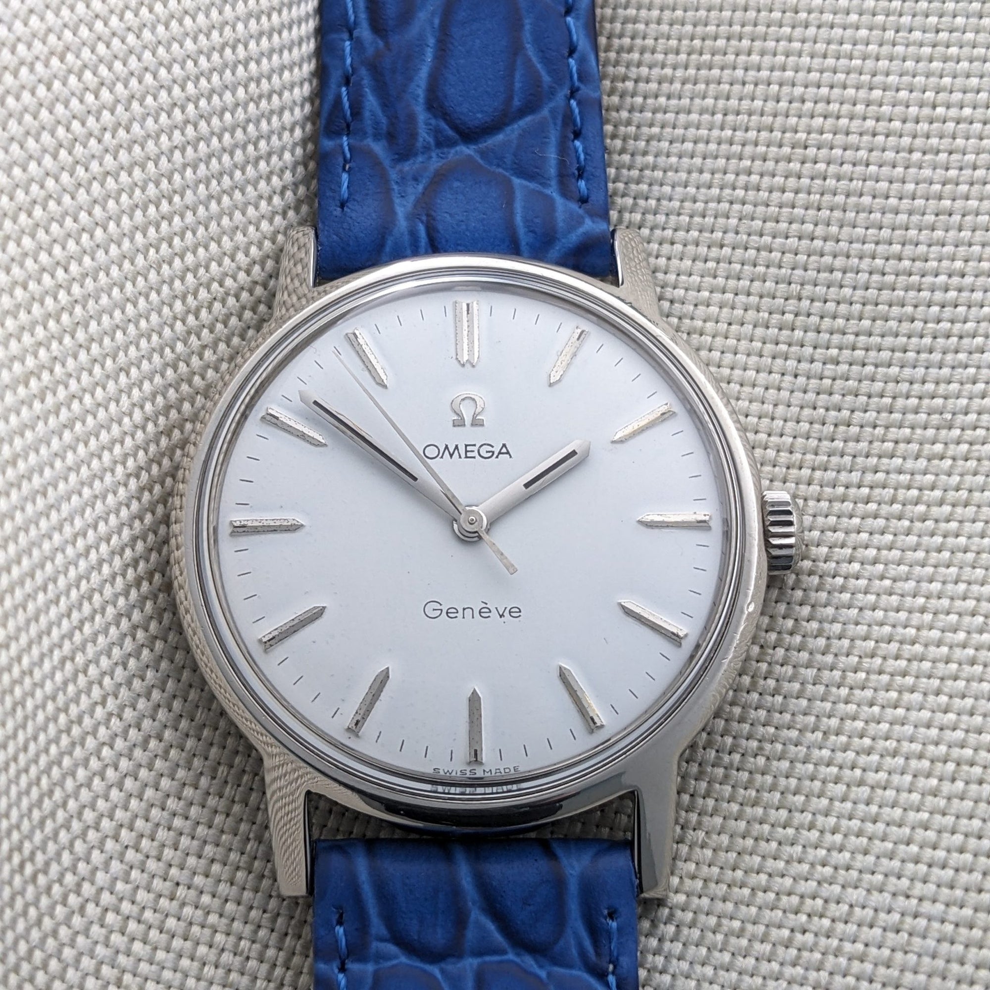 57 Years Old / Omega Genève / Ref 135.070 / Vintage 1969 Watch / Cal 601 Movement / Serviced dial