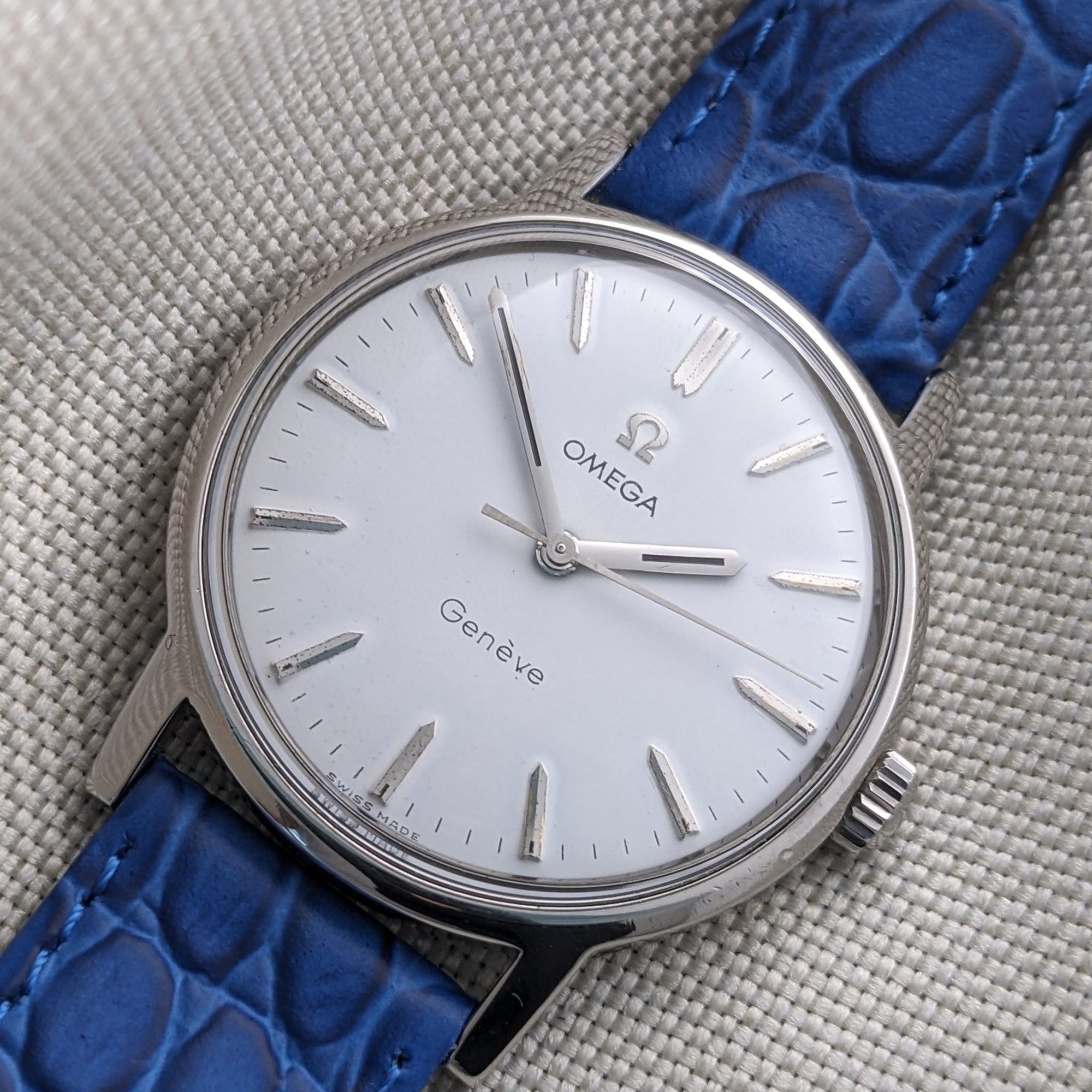 57 Years Old / Omega Genève / Ref 135.070 / Vintage 1969 Watch / Cal 601 Movement / Serviced vintage watch
