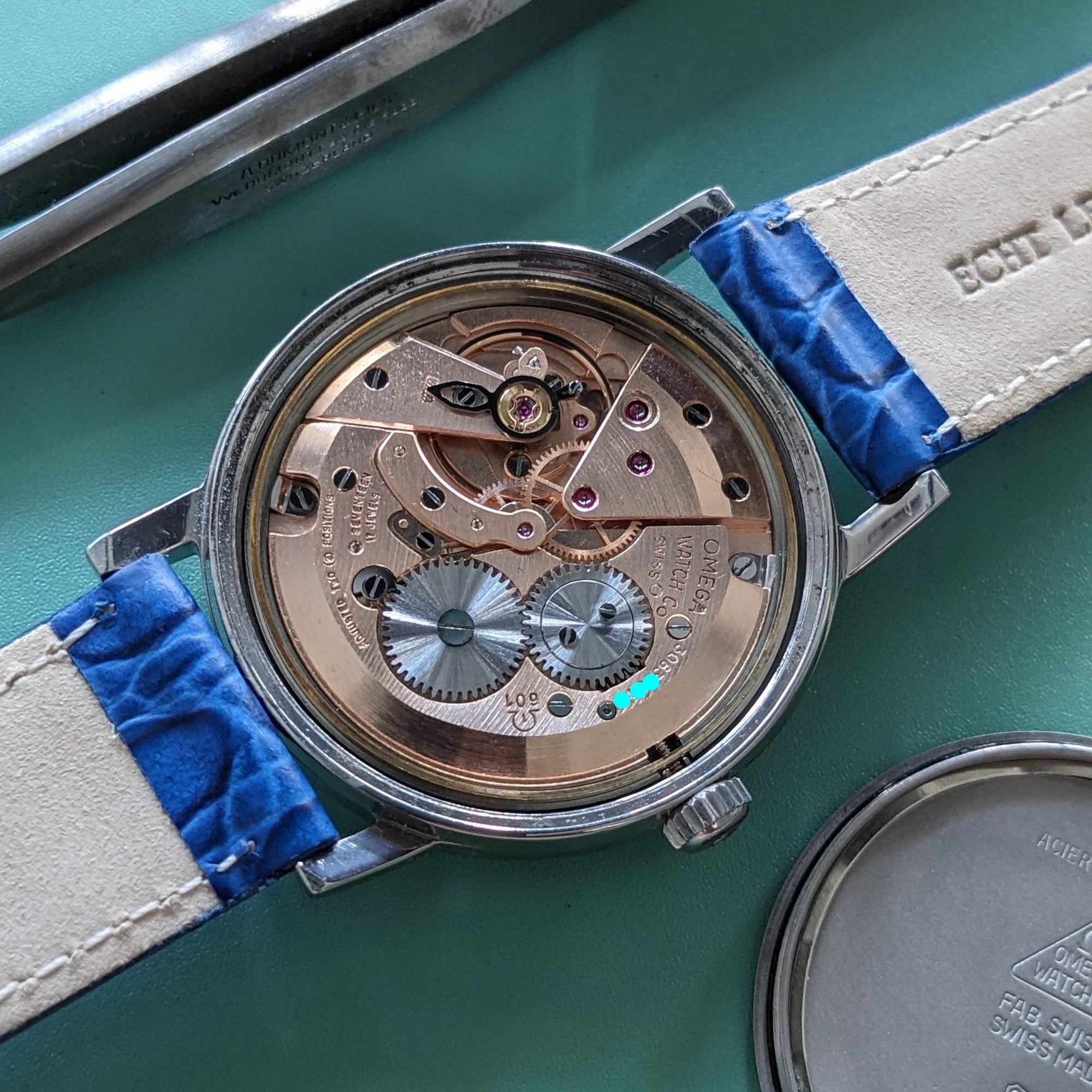57 Years Old / Omega Genève / Ref 135.070 / Vintage 1969 Watch / Cal 601 Movement / Serviced vintage watch