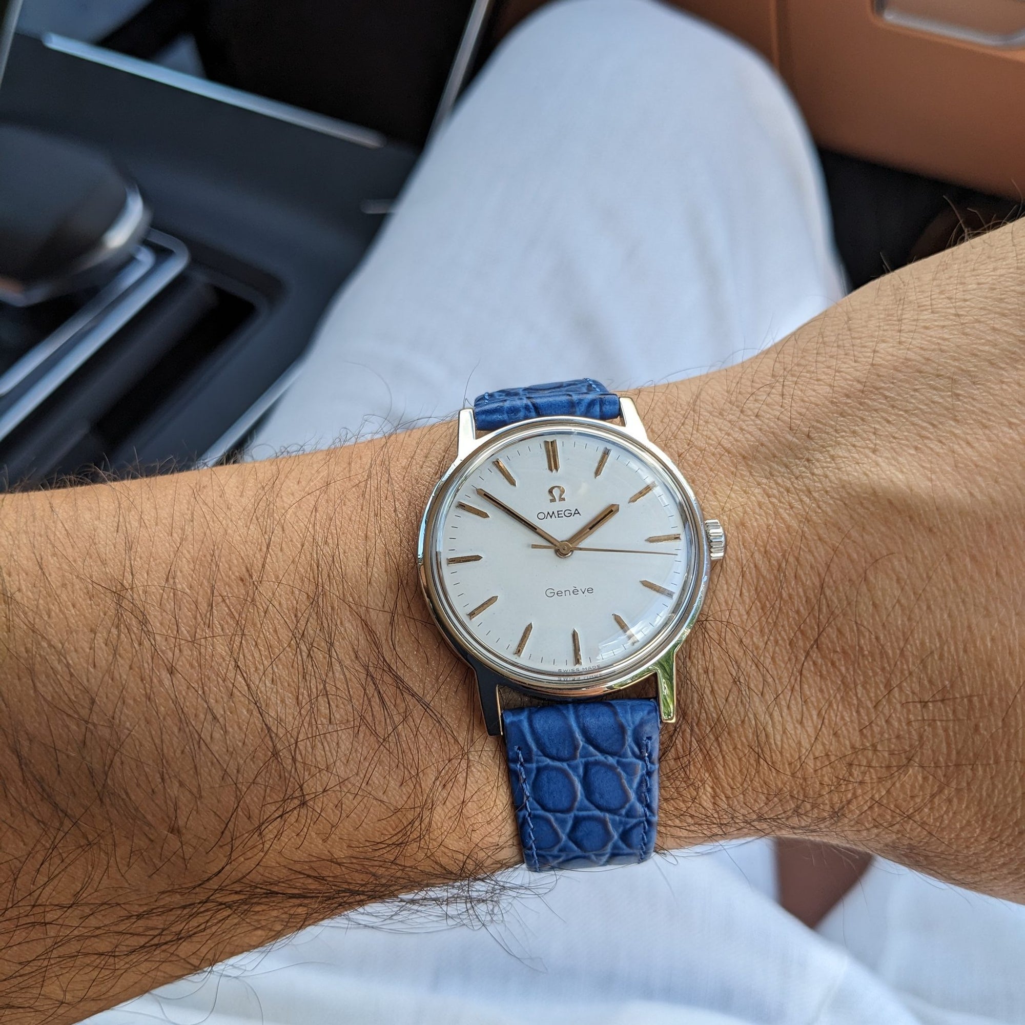 57 Years Old / Omega Genève / Ref 135.070 / Vintage 1969 Watch / Cal 601 Movement / Serviced vintage watch
