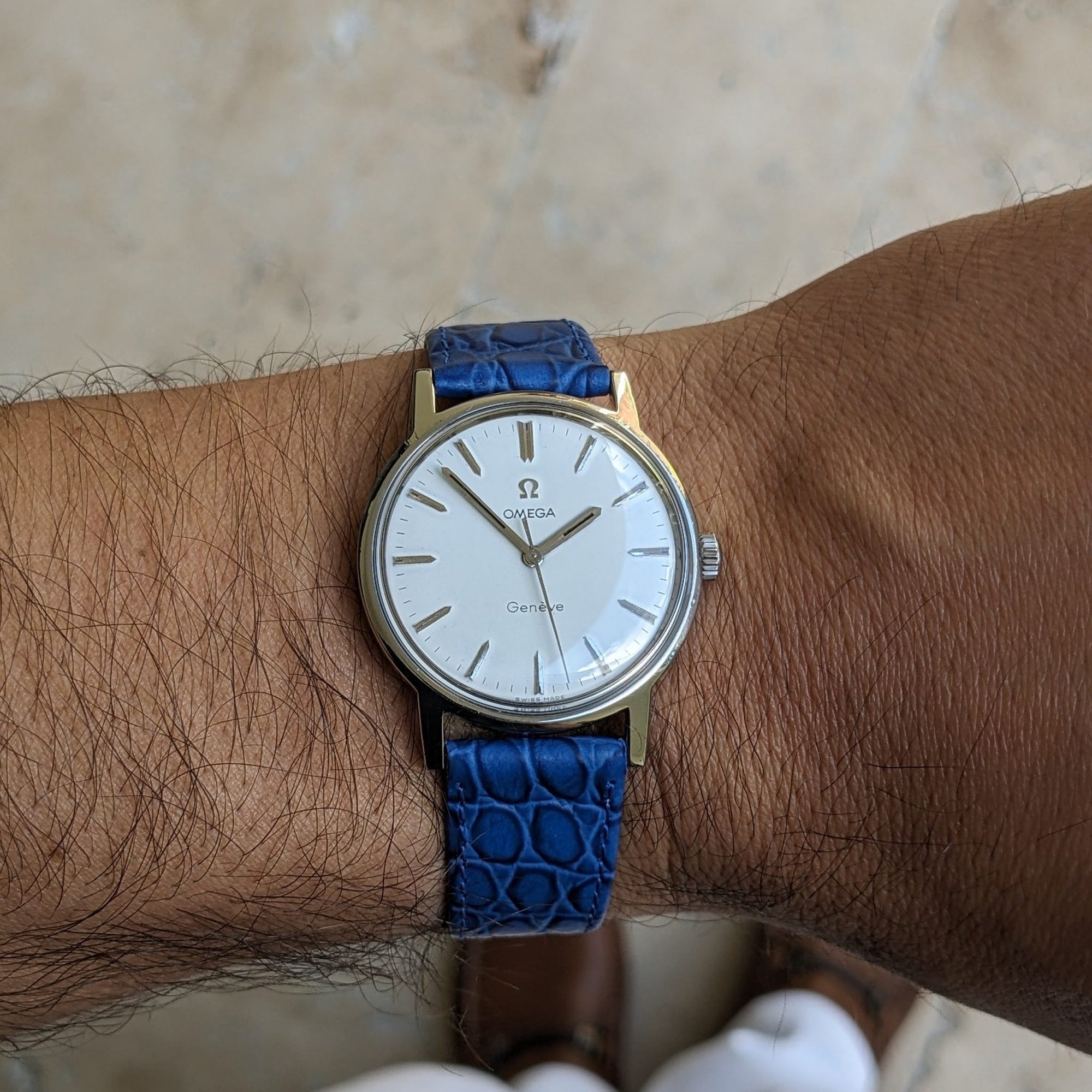 57 Years Old / Omega Genève / Ref 135.070 / Vintage 1969 Watch / Cal 601 Movement / Serviced vintage watch