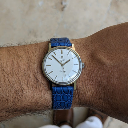 57 Years Old / Omega Genève / Ref 135.070 / Vintage 1969 Watch / Cal 601 Movement / Serviced vintage watch