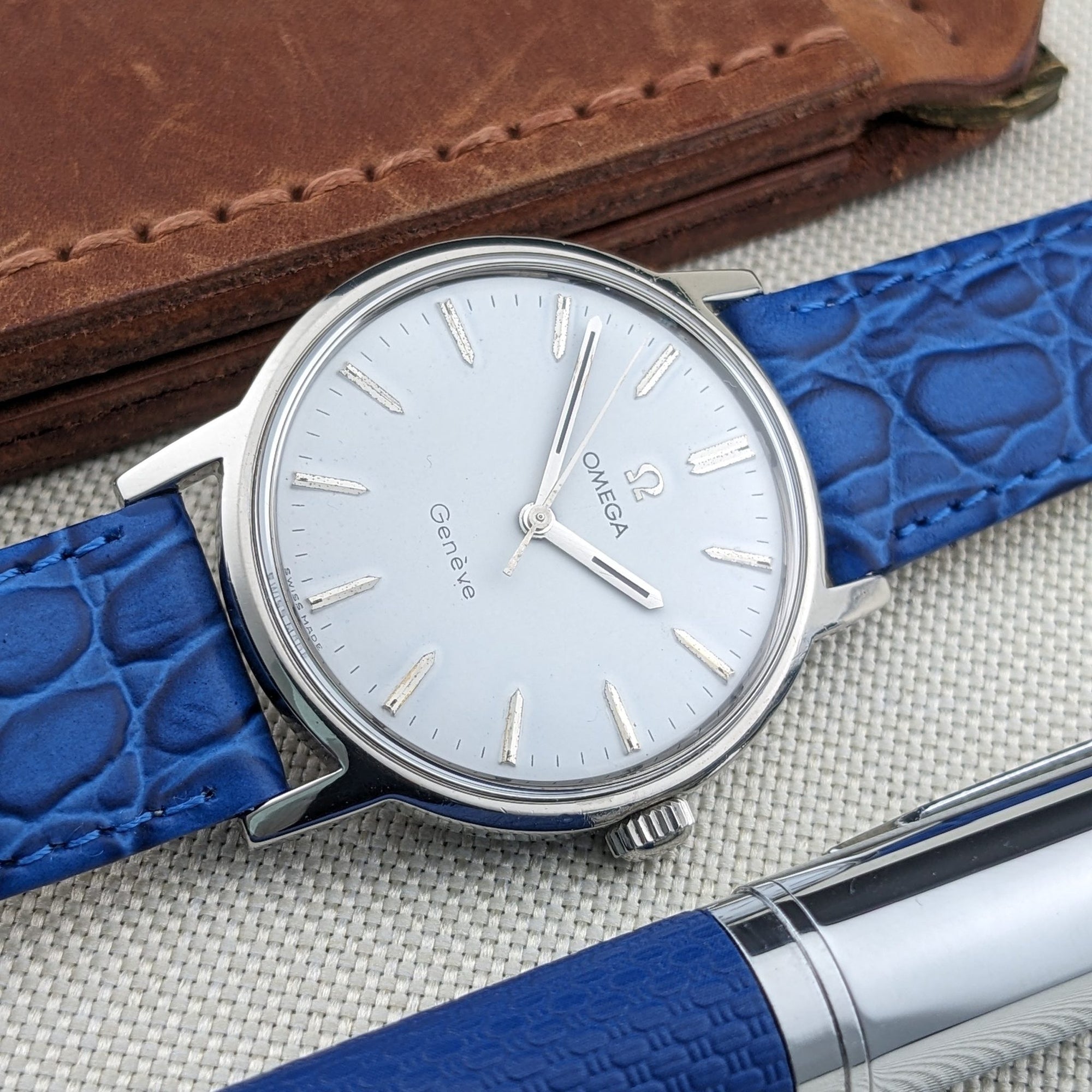 57 Years Old / Omega Genève / Ref 135.070 / Vintage 1969 Watch / Cal 601 Movement / Serviced vintage watch