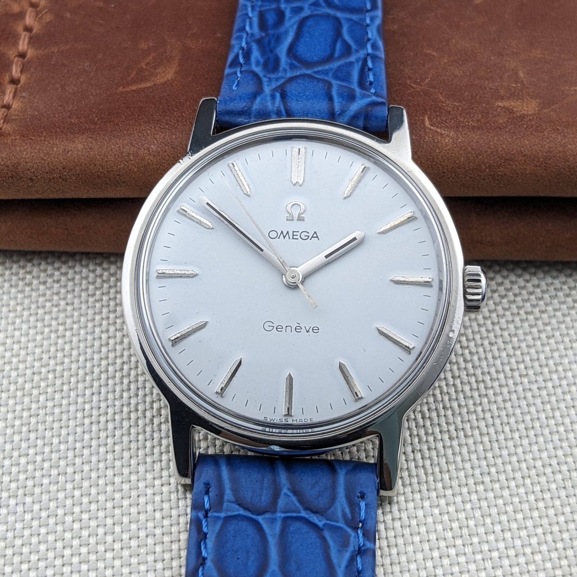 57 Years Old / Omega Genève / Ref 135.070 / Vintage 1969 Watch / Cal 601 Movement / Serviced vintage watch