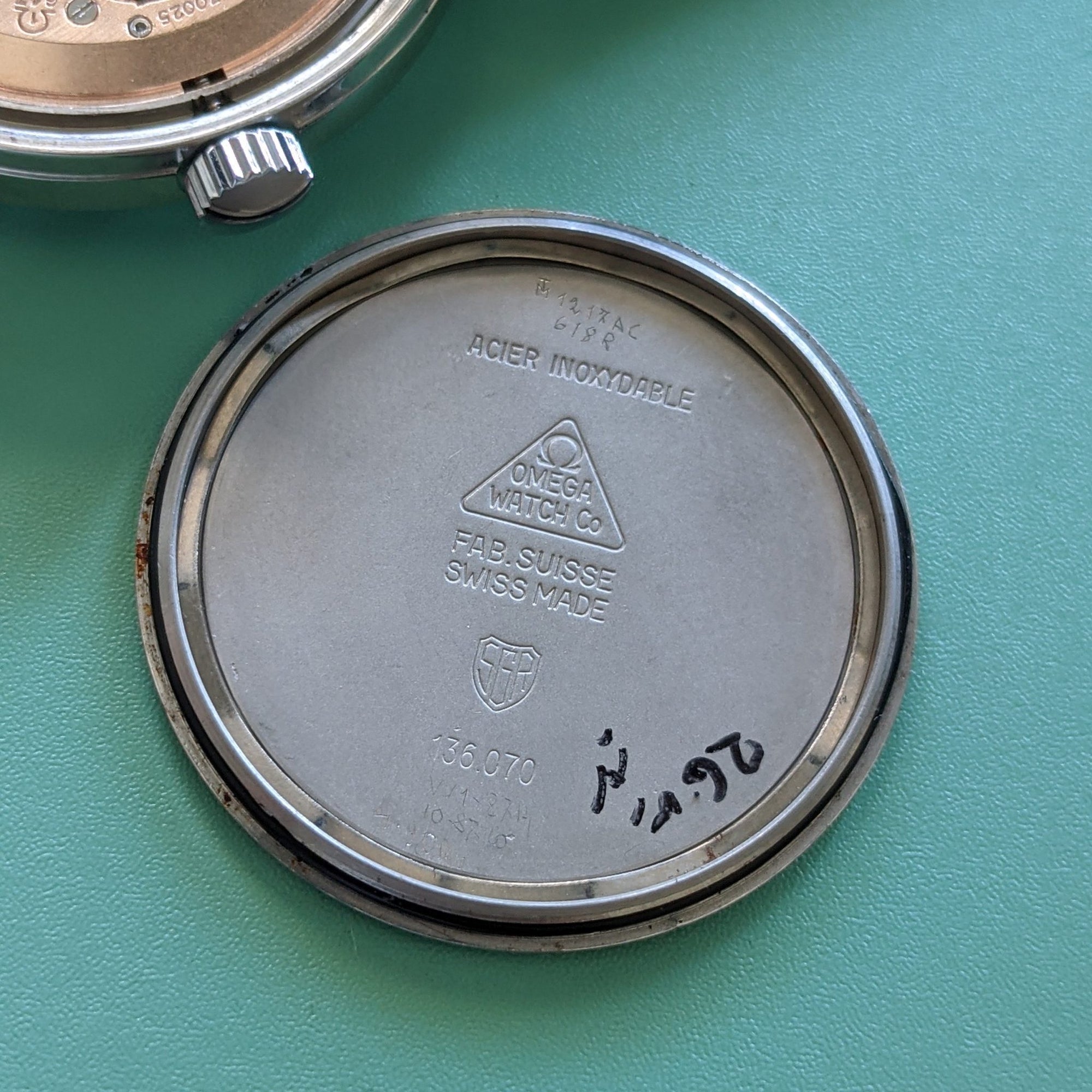 57 Years Old / Omega Genève / Ref. 136.070 / Vintage 1969 Watch / Restored Bottle-Green Dial / Cal. 613 / Serviced vintage watch