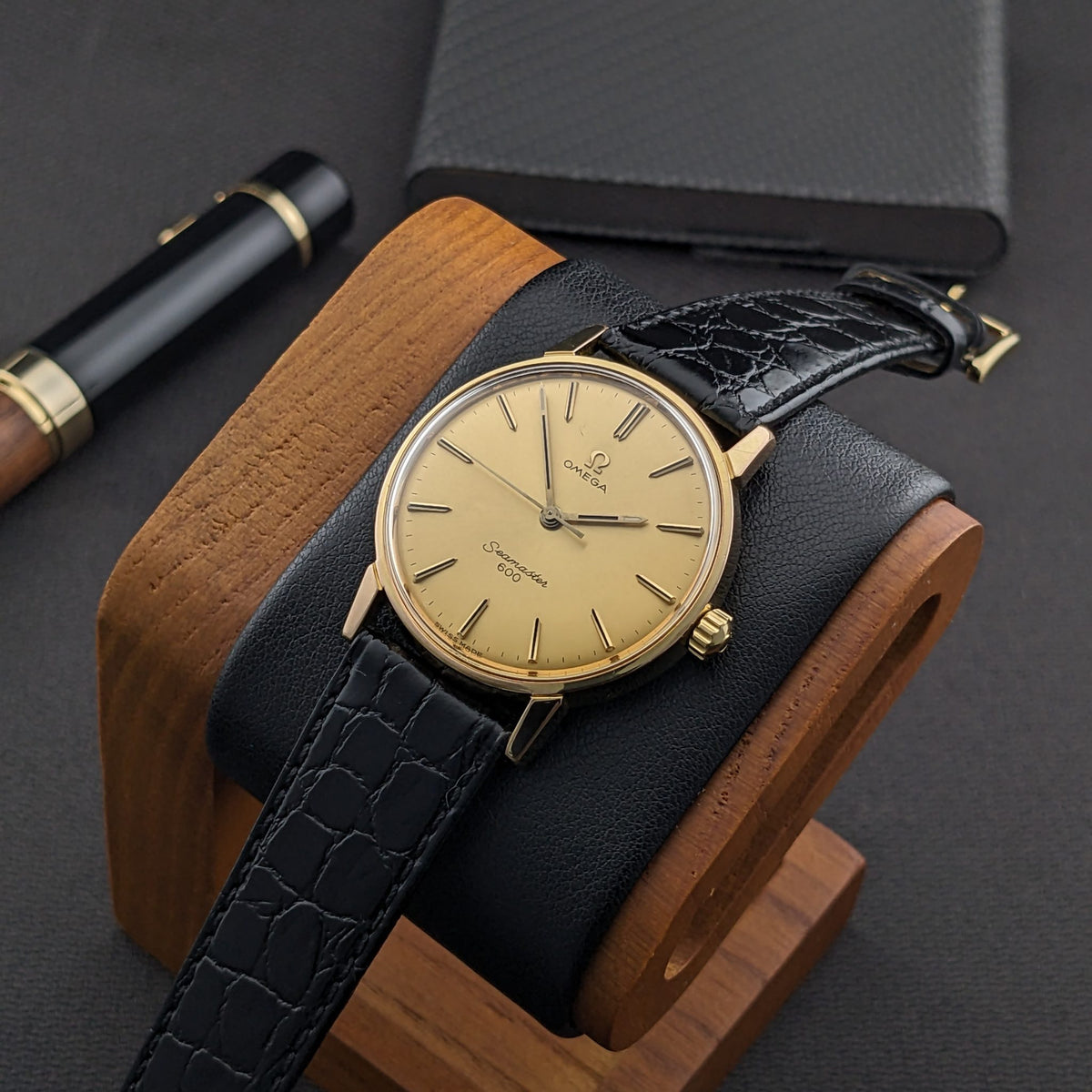57 Years Old / Omega Seamaster 600 / Ref 135.011 / Vintage 1969 Watch / Cal 601 Movement / Serviced vintage watch