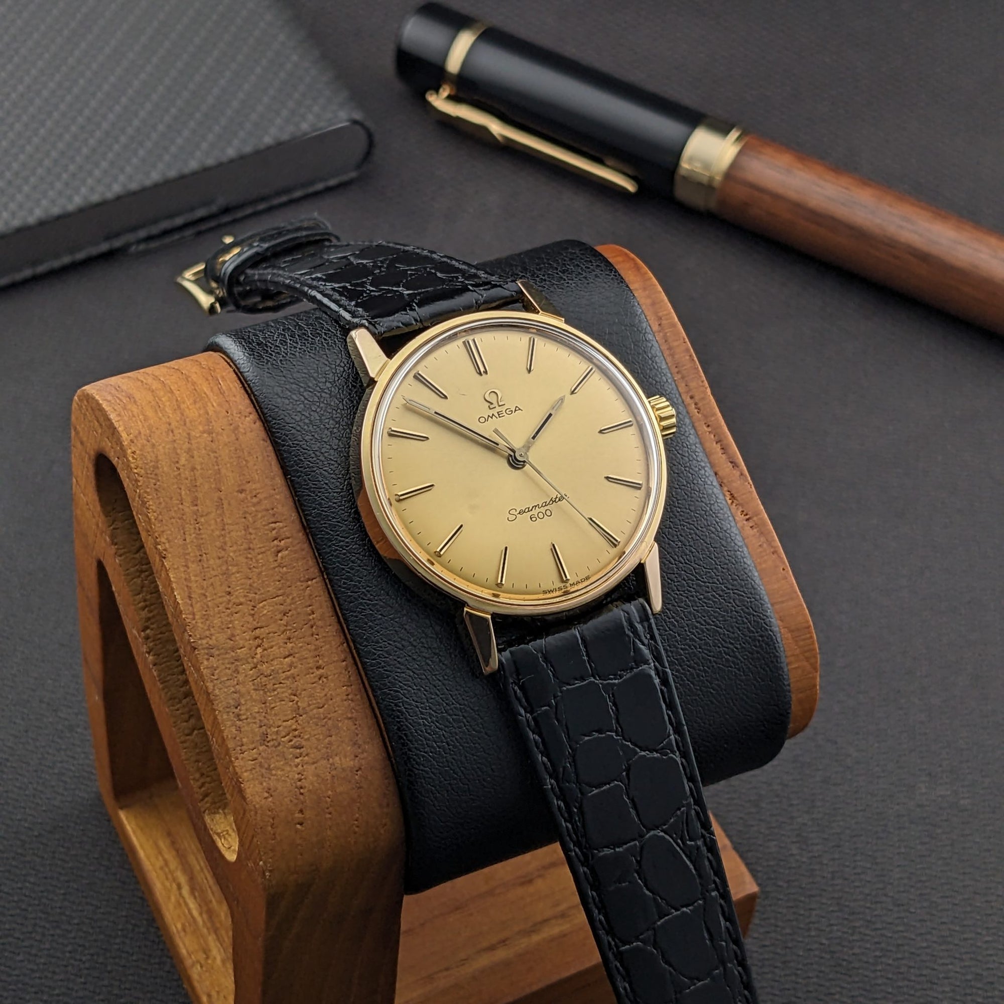 57 Years Old / Omega Seamaster 600 / Ref 135.011 / Vintage 1969 Watch / Cal 601 Movement / Serviced vintage watch