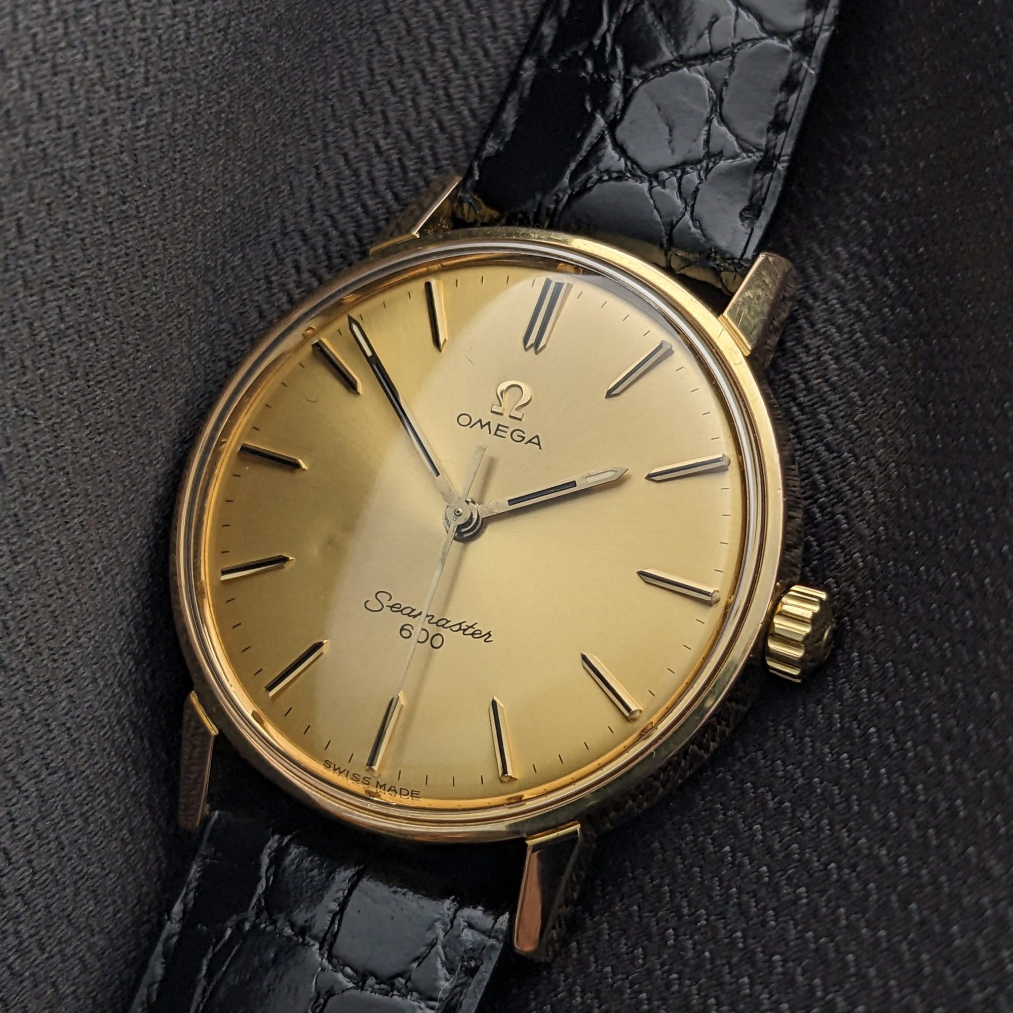 57 Years Old / Omega Seamaster 600 / Ref 135.011 / Vintage 1969 Watch / Cal 601 Movement / Serviced vintage watch