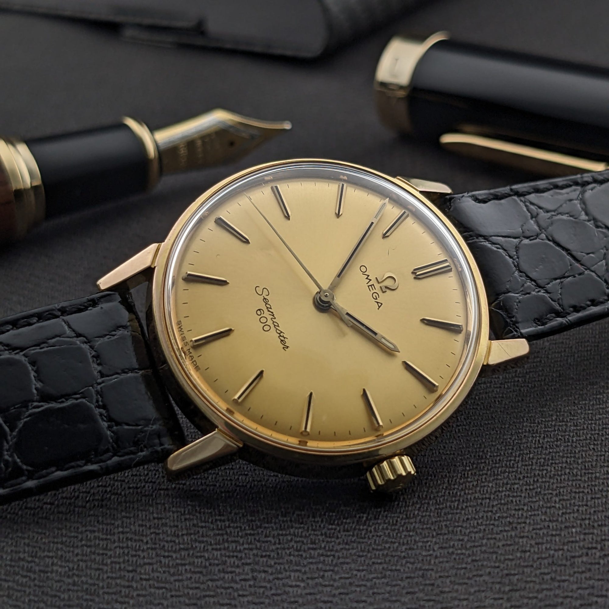 57 Years Old / Omega Seamaster 600 / Ref 135.011 / Vintage 1969 Watch / Cal 601 Movement / Serviced vintage watch
