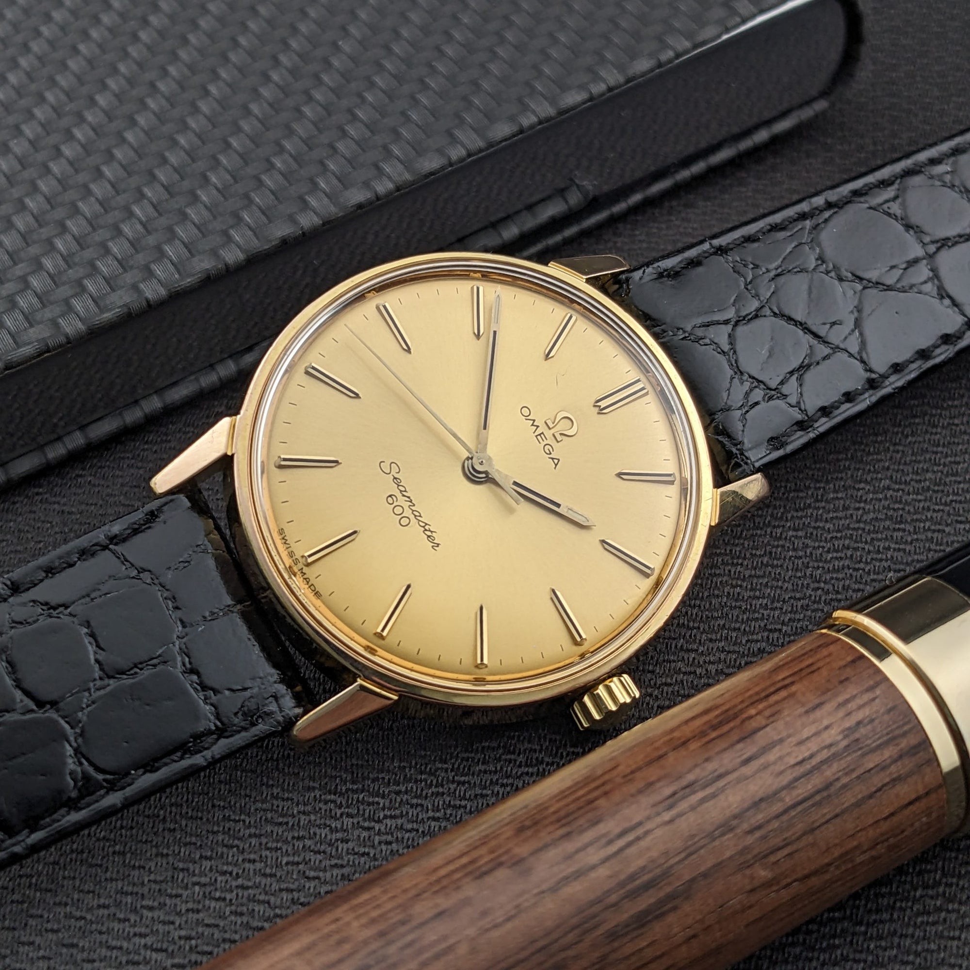 57 Years Old / Omega Seamaster 600 / Ref 135.011 / Vintage 1969 Watch / Cal 601 Movement / Serviced vintage watch