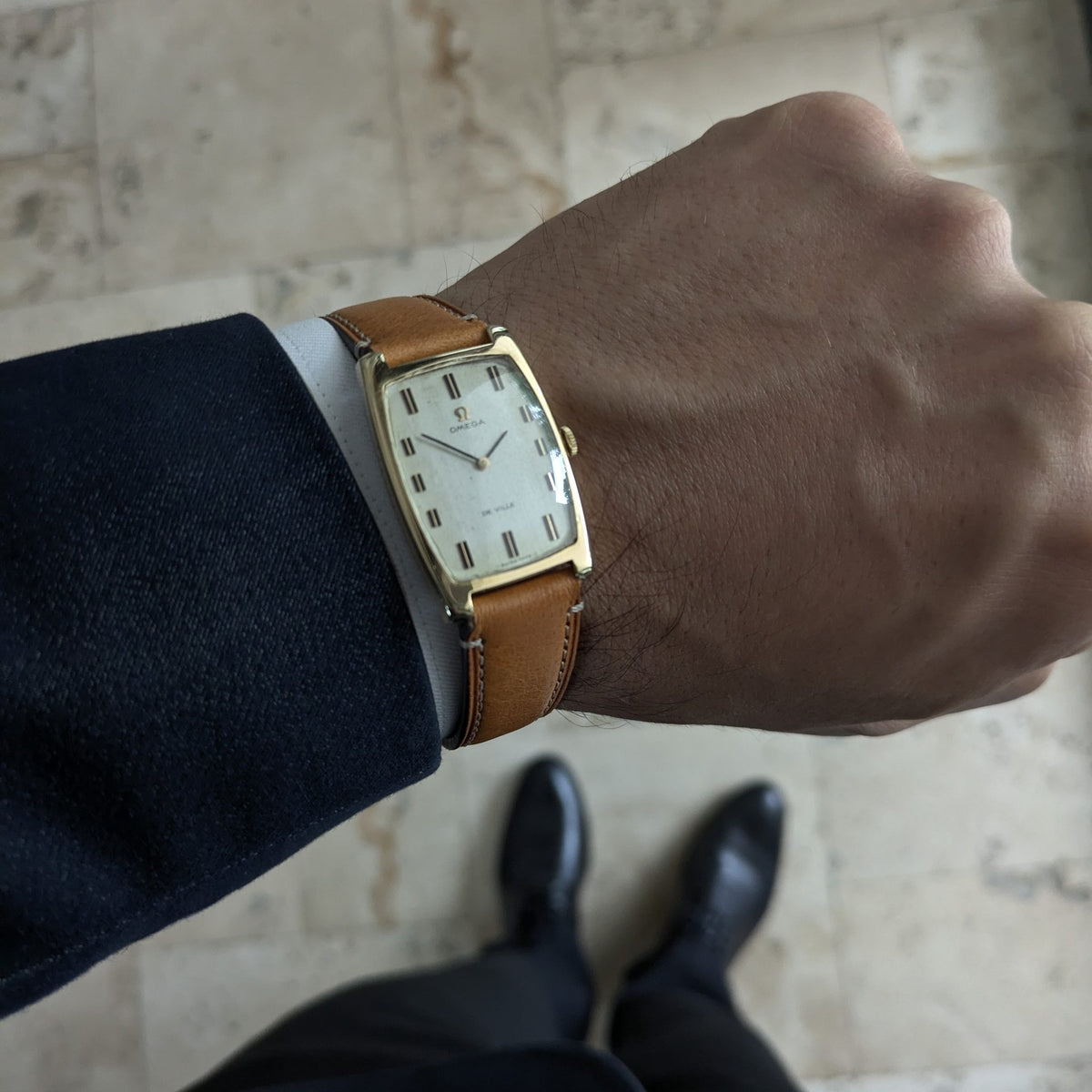 58 Years Old / Omega De Ville / Ref 111.085 / Vintage 1968 Watch / Cal 620 Movement / Serviced vintage watch