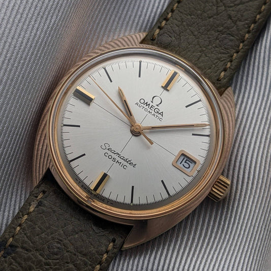58 Years Old Omega Seamaster Cosmic Automatic / Ref 166.023 / 1968 Vintage Watch / Serviced
