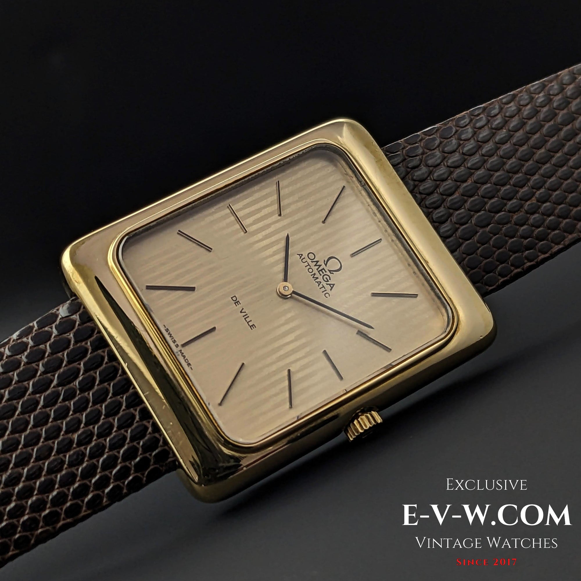 52 Years Old Vintage Omega DE VILLE / Jumbo / Very rare dial Ref, 1510046 / Cal. 710 / Vintage 1972