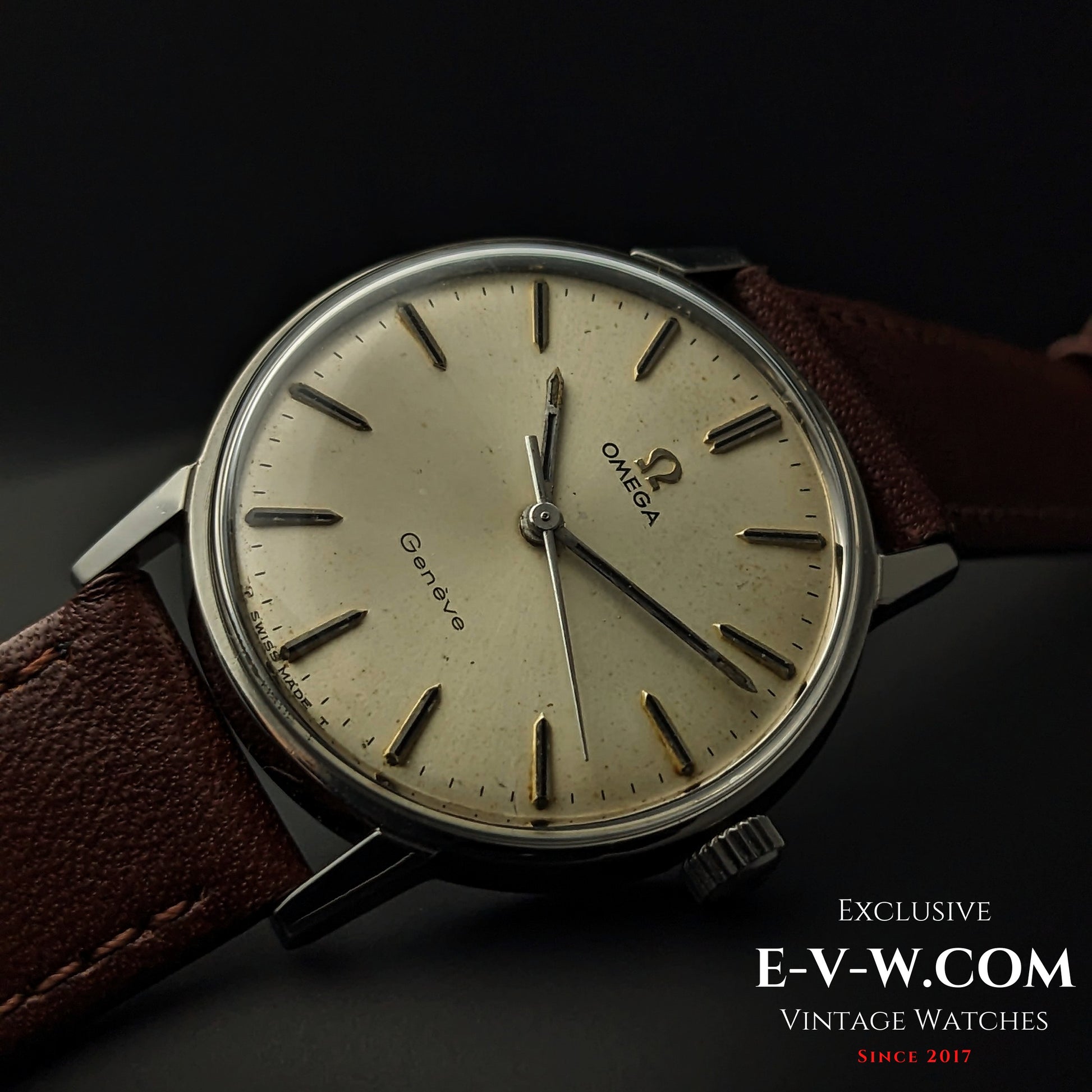 58 Years Old Vintage Omega Geneve Seamaster / ref. 135.011 / Cal. 601 / Vintage 1967