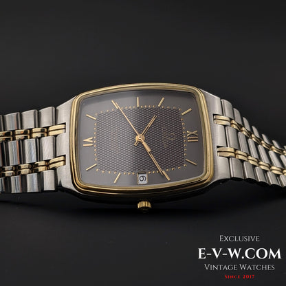 42 Years Old Vintage Omega Seamaster Guilloche-Honeycomb Dial / Ref. 19602391/ Cal1420 /Vintage 1982