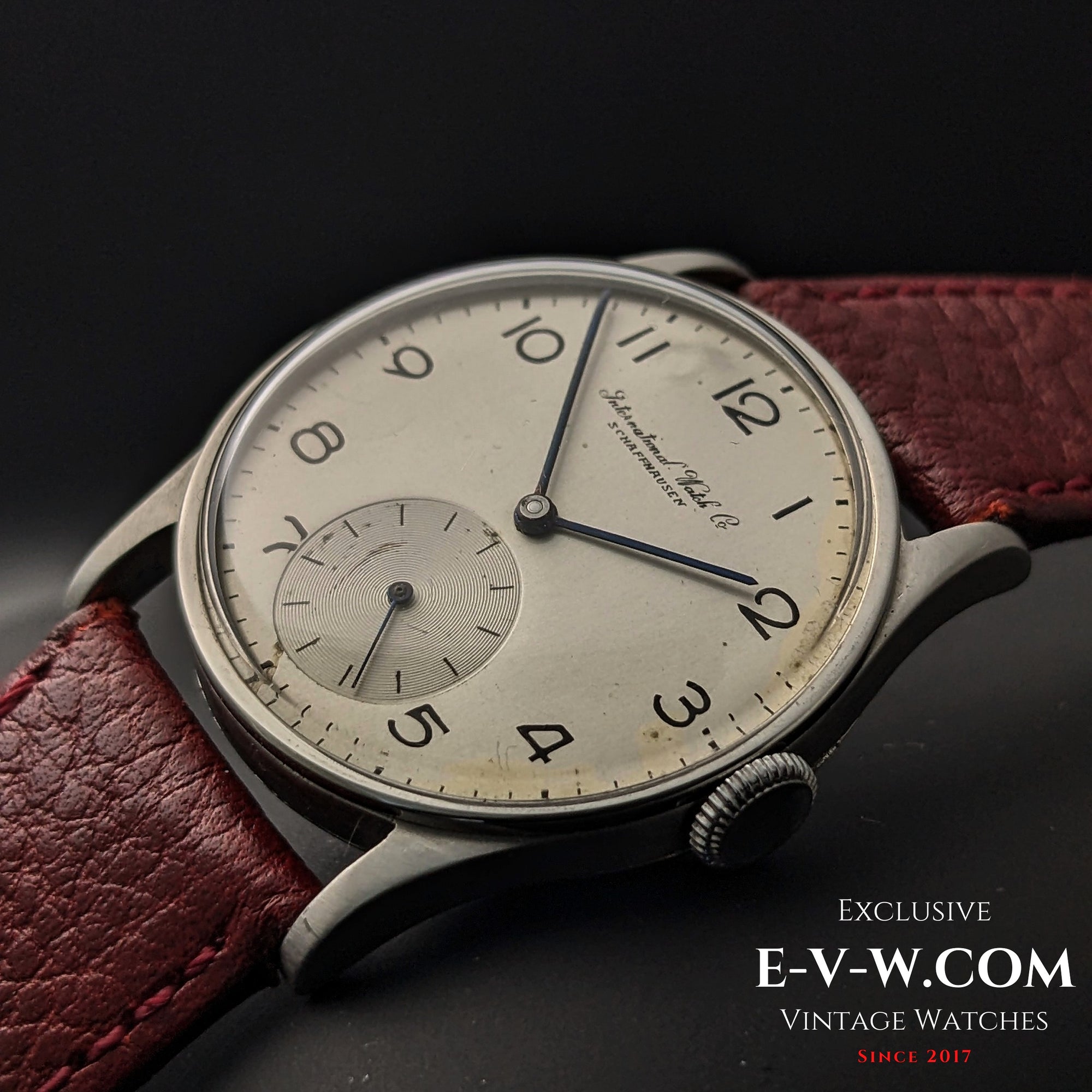 Reloj de vestir IWC Schaffhausen vintage de 87 años | Calibre 83 | Vintage 1938 / Revisado