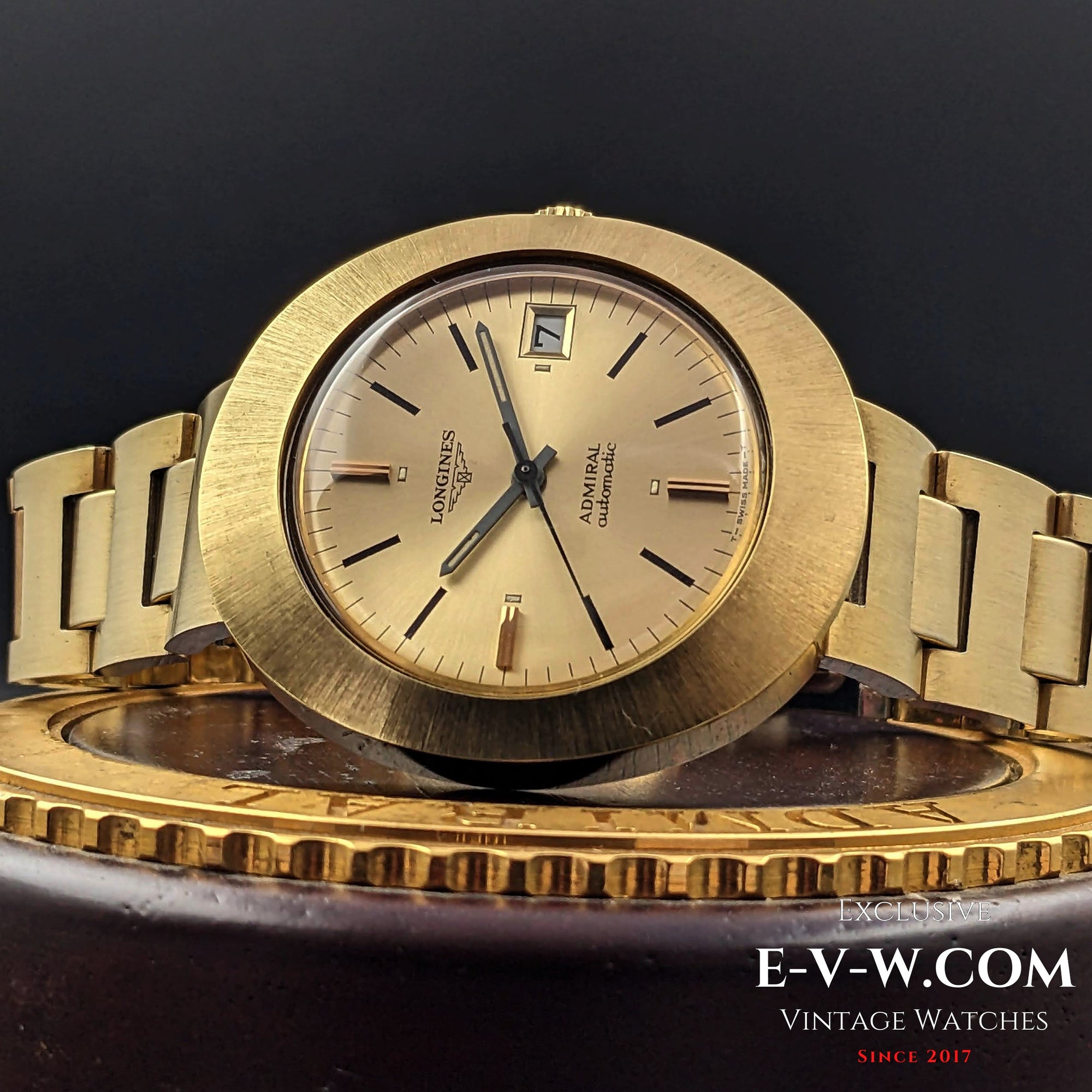 54 Years Old Vintage Longines Admiral 5 Stars / UFO DISCO / Cal. 431 / Vintage 1970