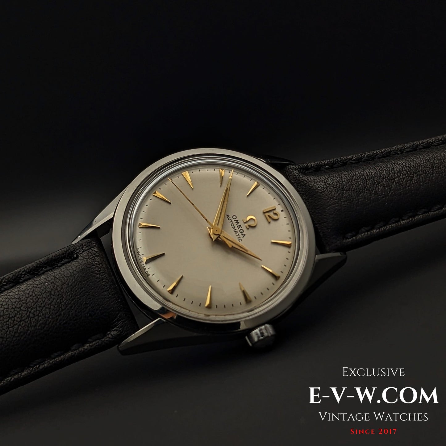 70 Years Old Vintage Omega AUTOMATIC / Ref. 2802-1SC / Cal. 471 / Vintage 1954