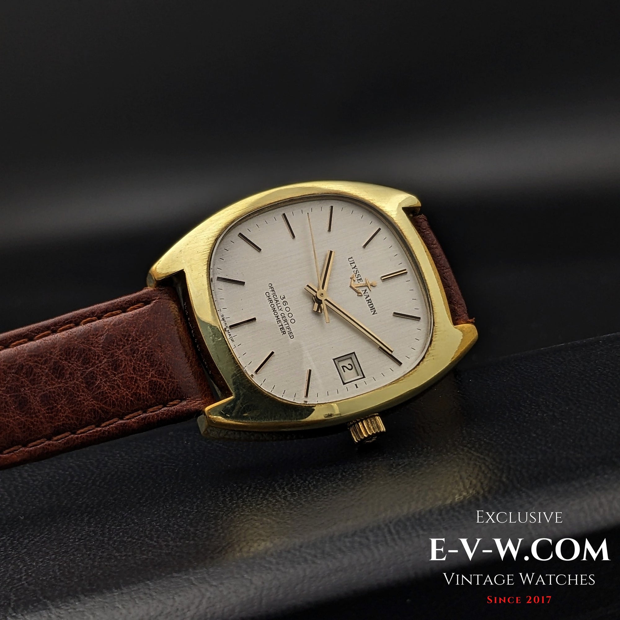 54 Jahre alter Vintage-Chronometer Ulysse Nardin 36000 Automatik, offiziell zertifiziert, Kaliber NB11QU, aus den 1970er Jahren