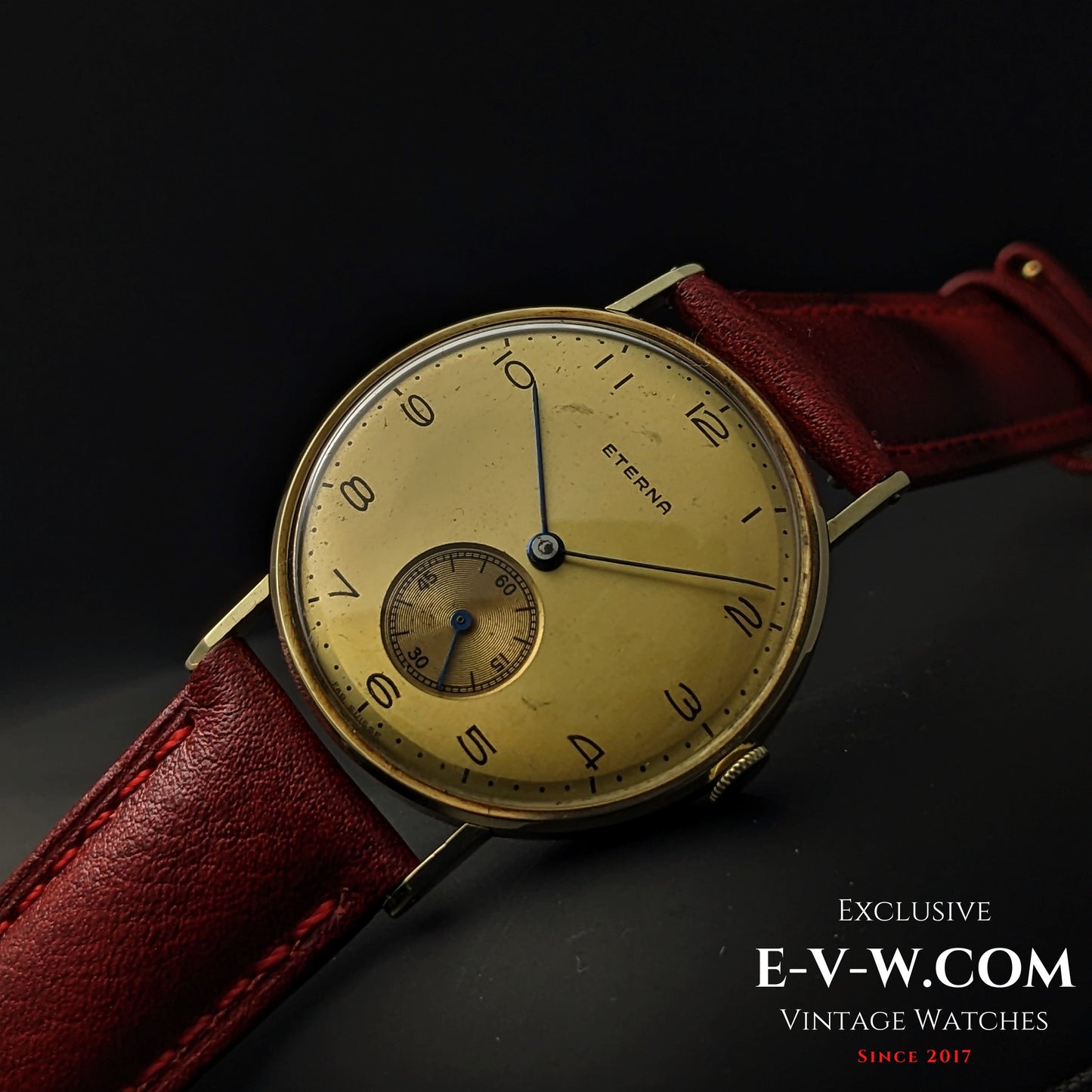 84 Years Old Vintage Eterna 14K Gold / WWII / Cal. 1020 / Vintage 1941