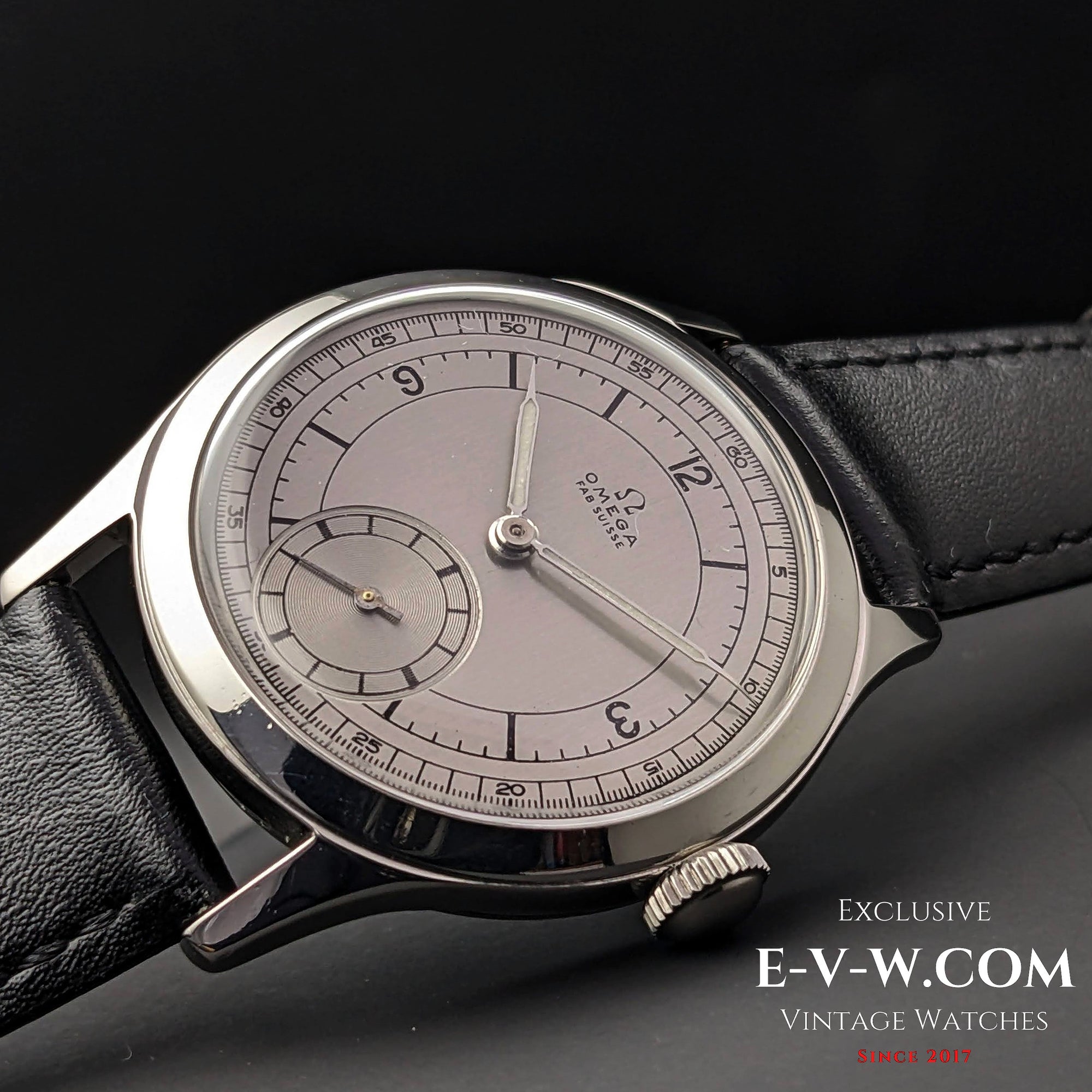74 Years Old Vintage Omega FAB SUISSE Sector Dial Ref. 2622 2 / Cal. 266 (30T2) / Vintage 1950