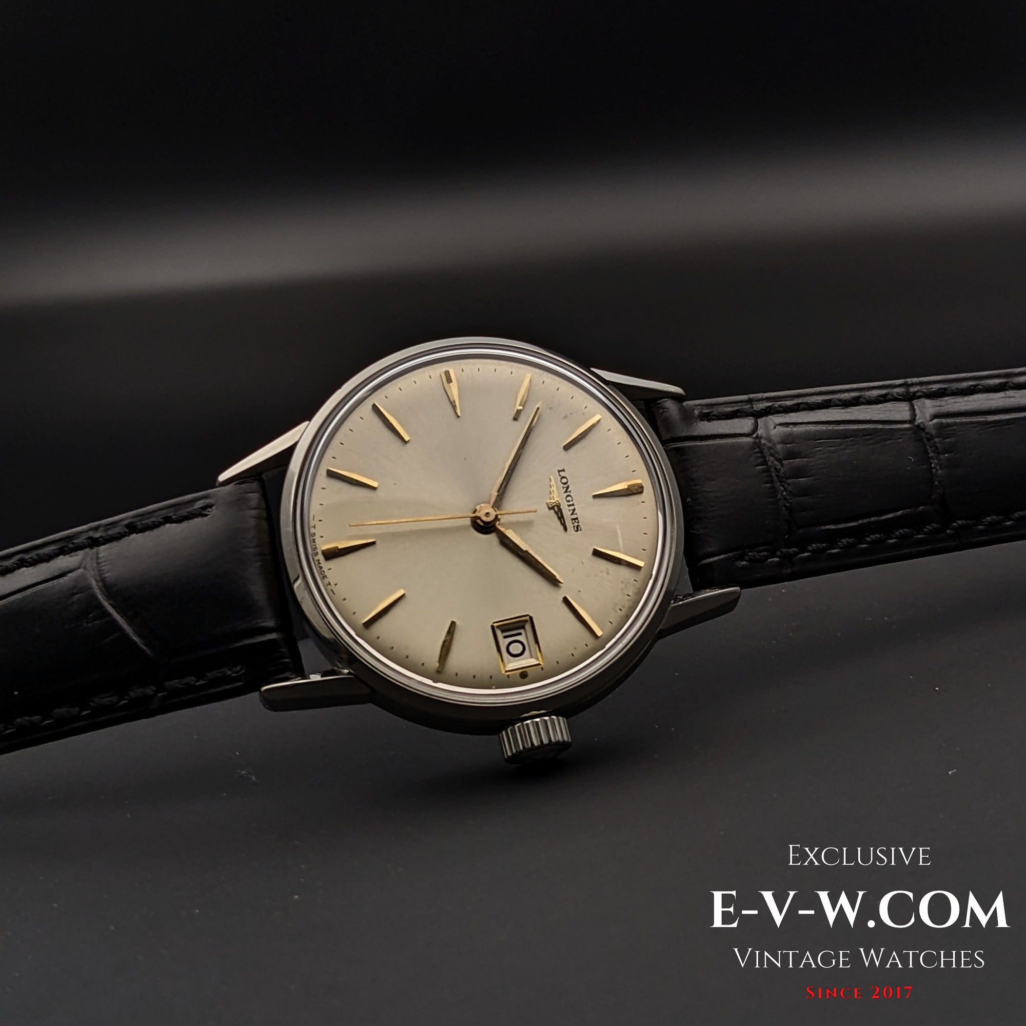 59 Years Old Vintage Longines Sector Dial / Oversize Jumbo 38mm / Ref. 7234 /Cal. 281 / Vintage 1965