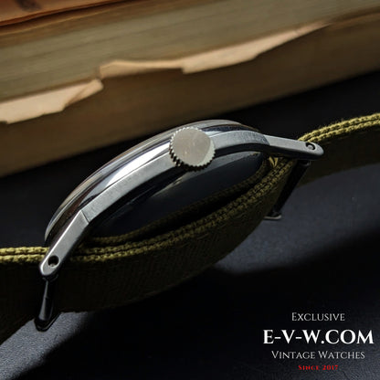 ~80 Years Old — Omega 30T2 WWII “Calatrava-Style” | Ref. 2349/3 | Cal. 30T2 SC | ~1944 | Serviced