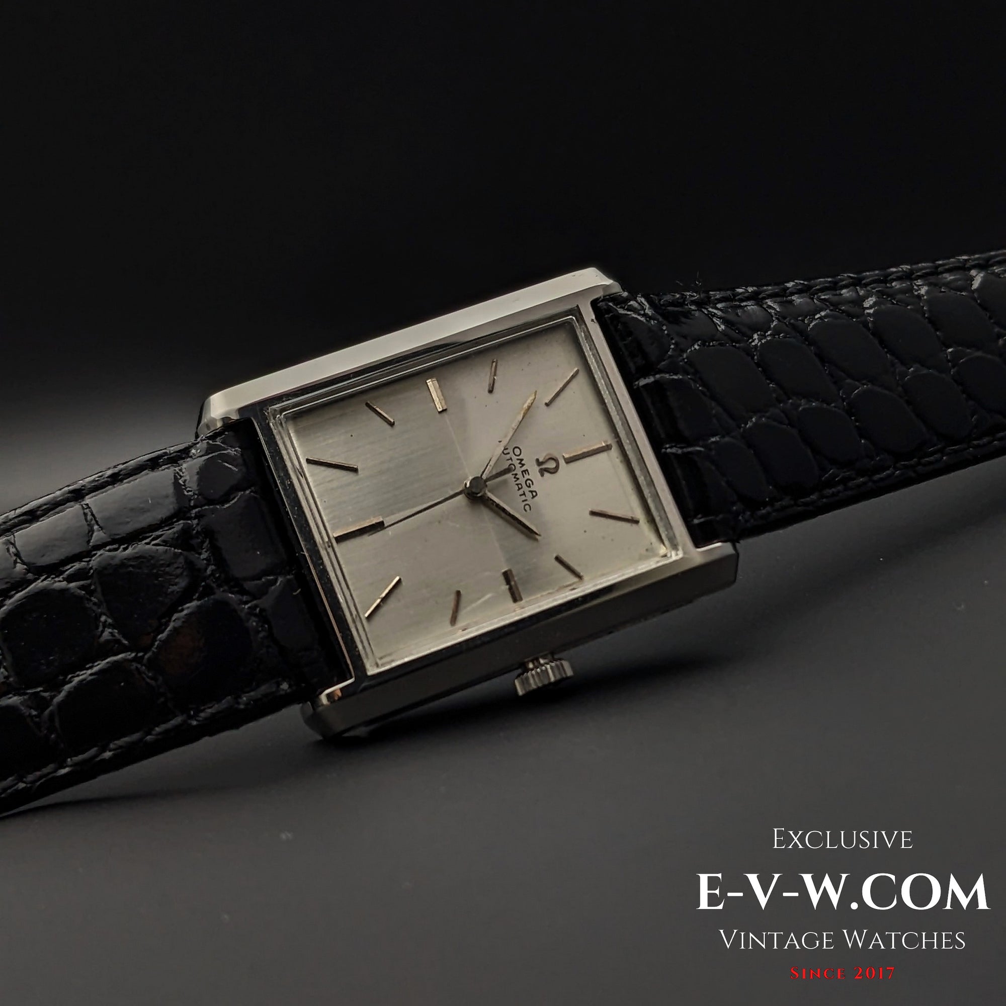 61 Years Old Vintage Omega Automatic / Square / Ref. 161013 / Cal. 671 / Vintage 1963