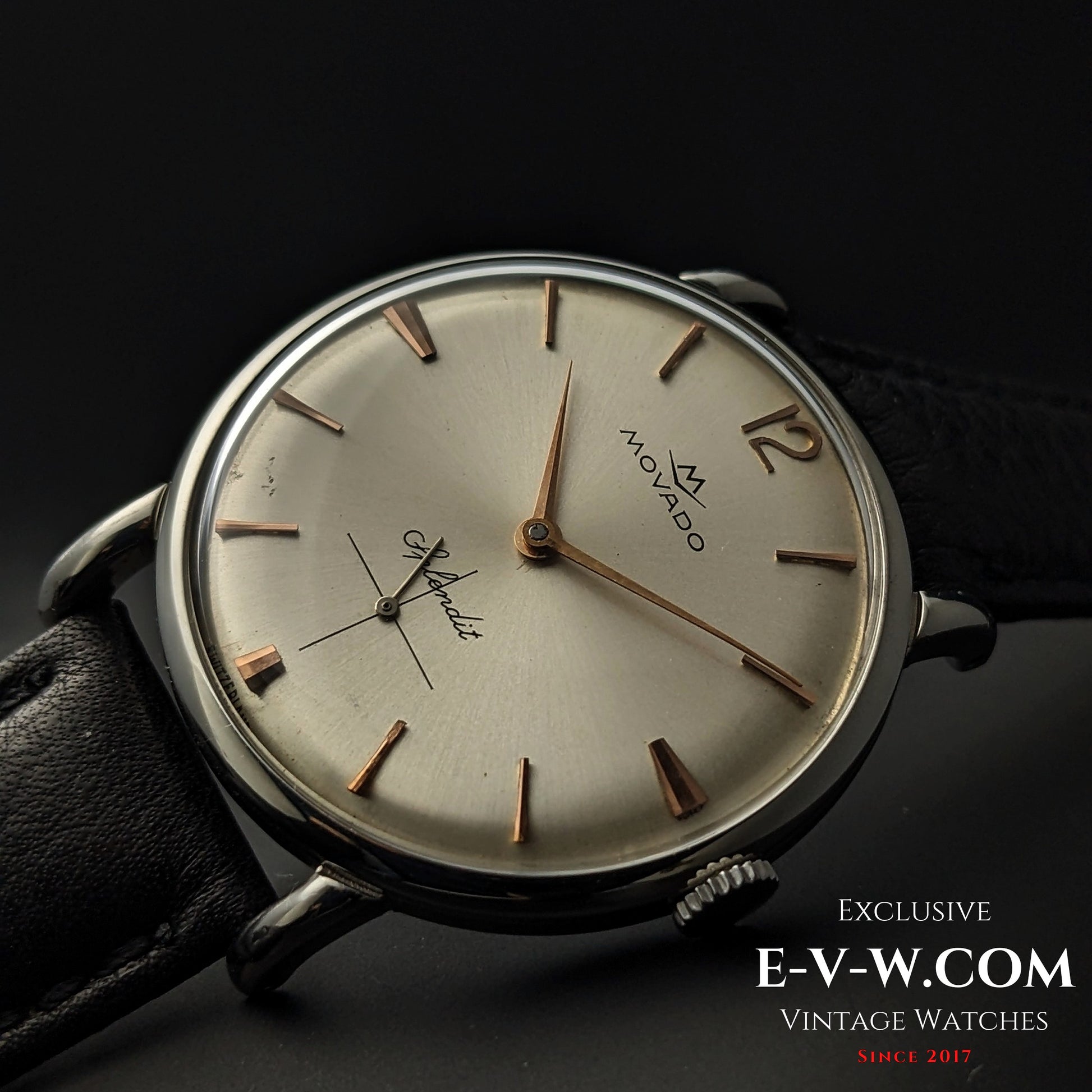 85 Years Old Vintage Movado Splendid / Cal. 125 / Vintage 1940